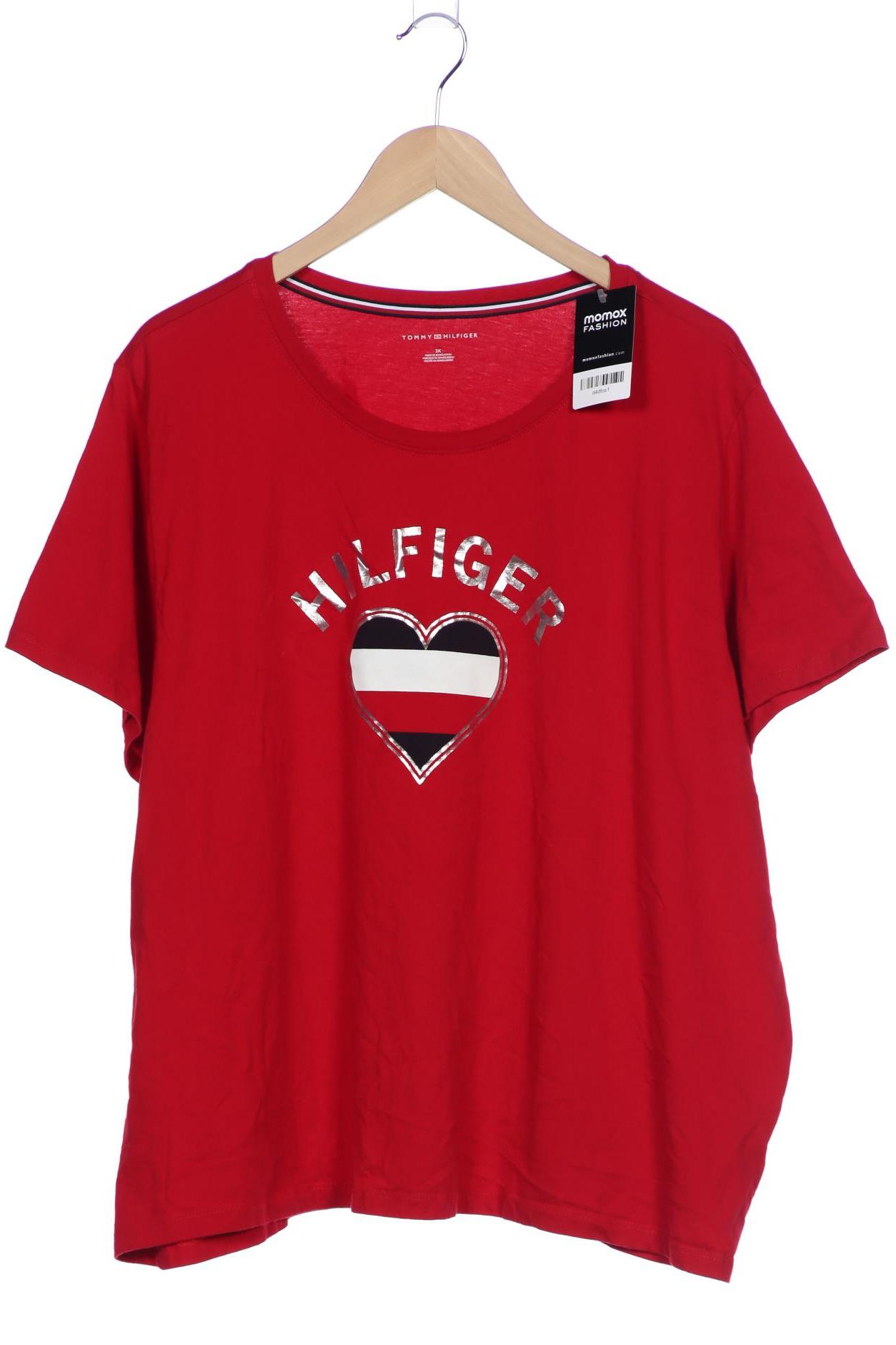 

Tommy Hilfiger Damen T-Shirt, rot, Gr. 48