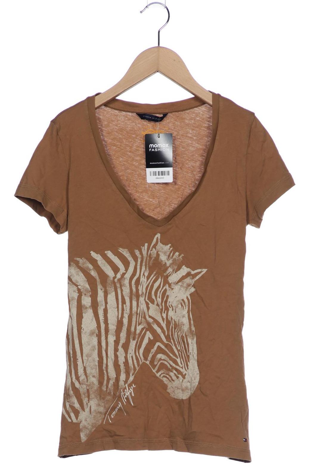 

Tommy Hilfiger Damen T-Shirt, braun, Gr. 36