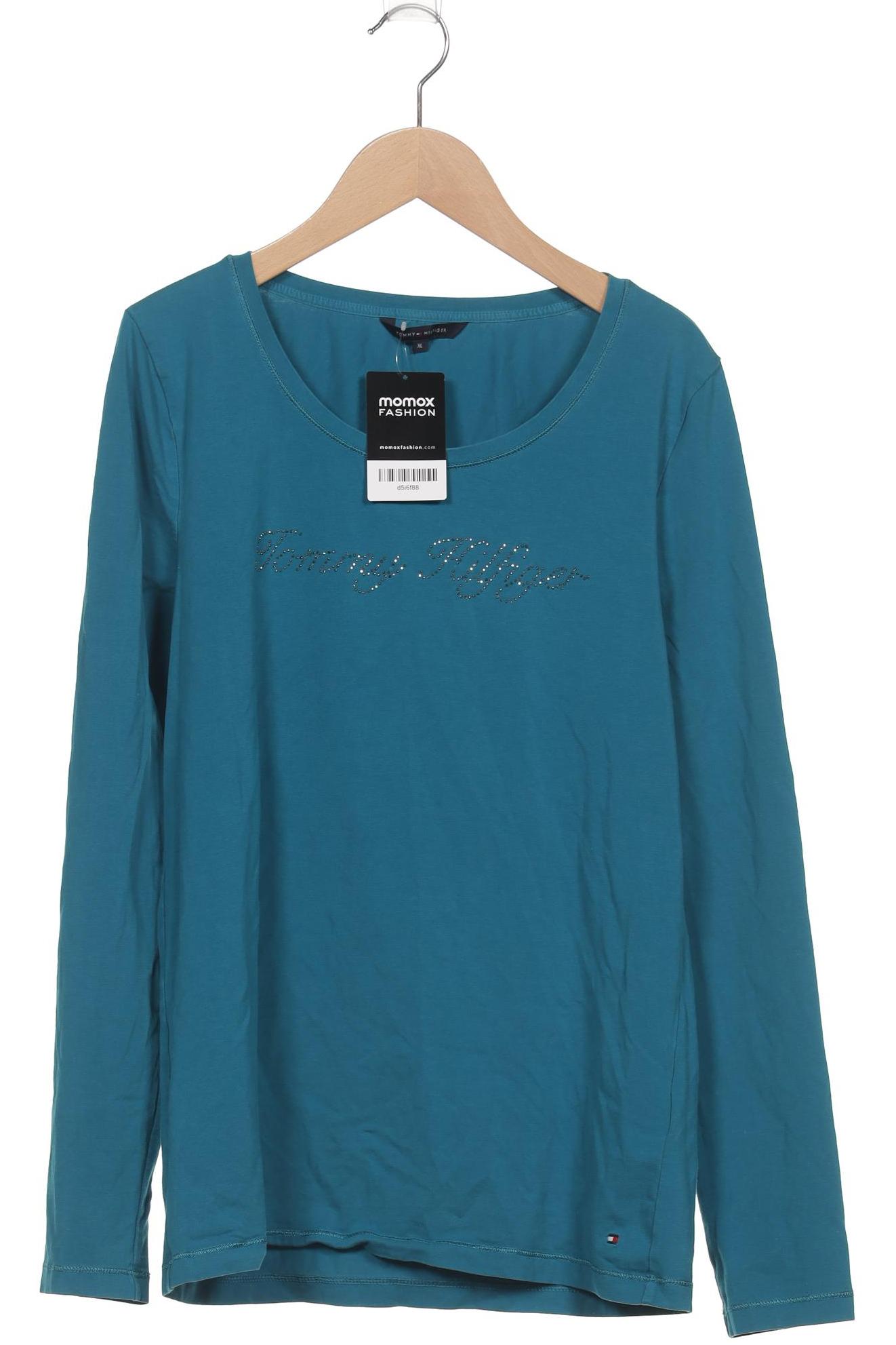 

Tommy Hilfiger Damen Langarmshirt, blau, Gr. 44