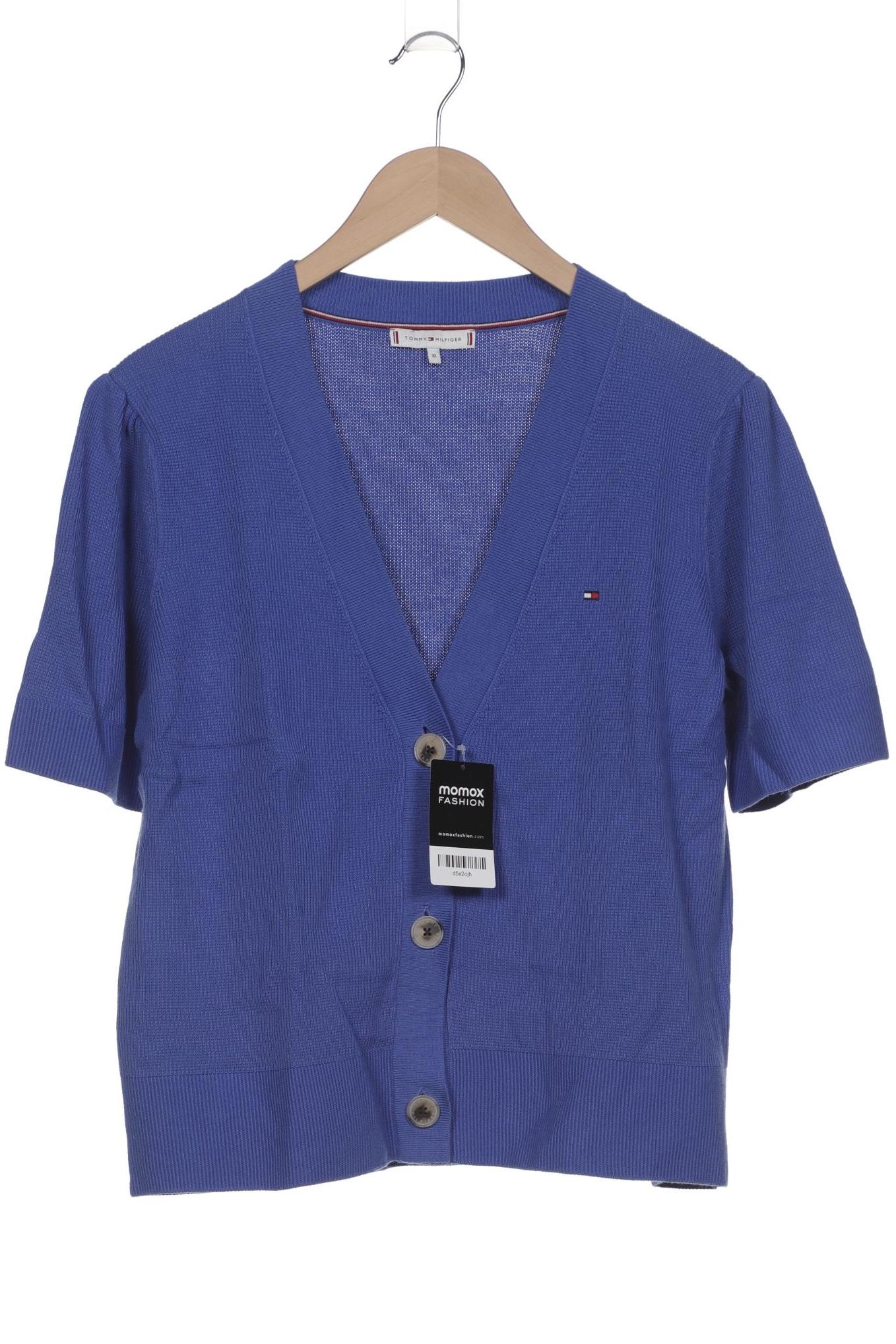 

Tommy Hilfiger Damen Strickjacke, blau, Gr. 44