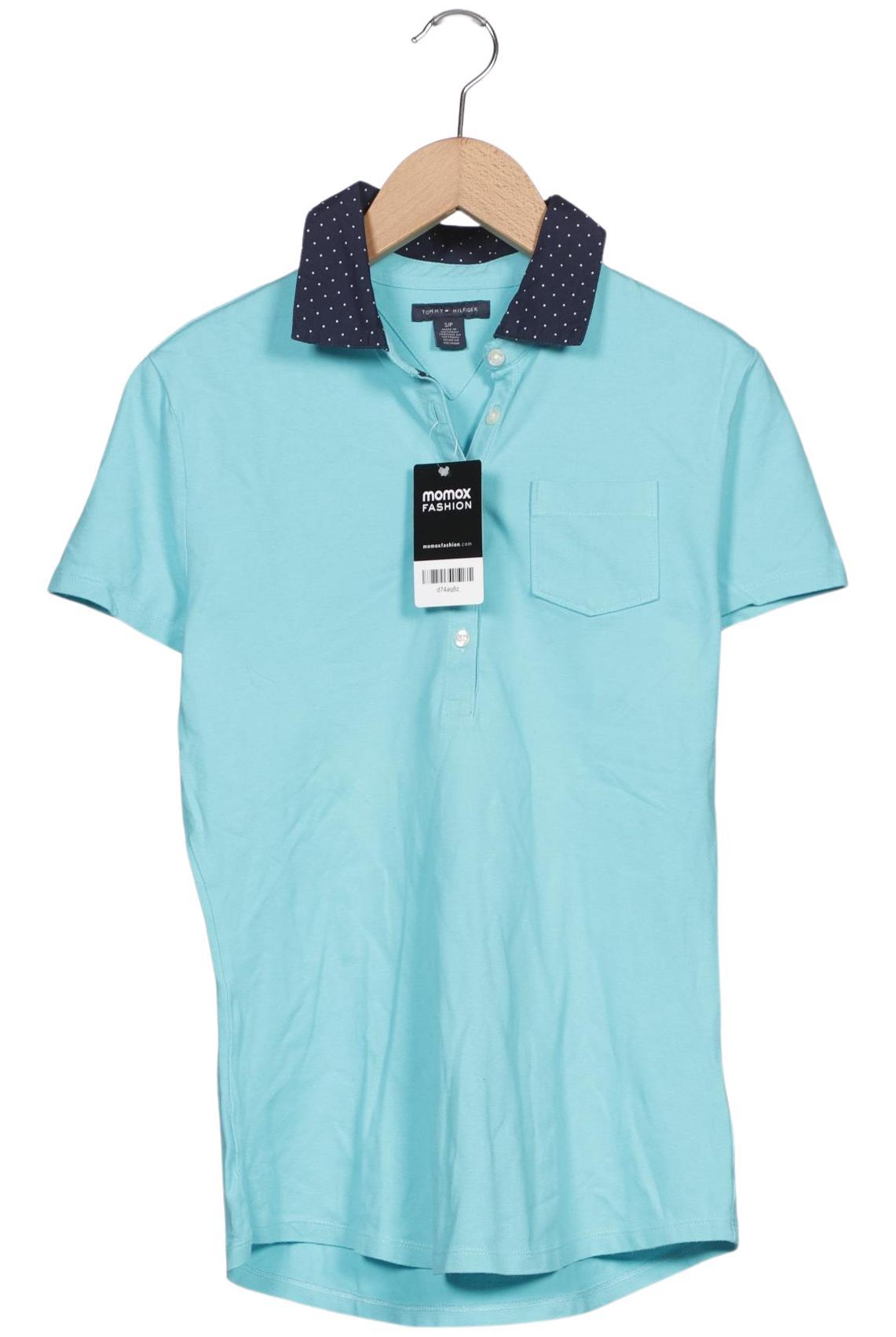 

Tommy Hilfiger Damen Poloshirt, türkis, Gr. 36