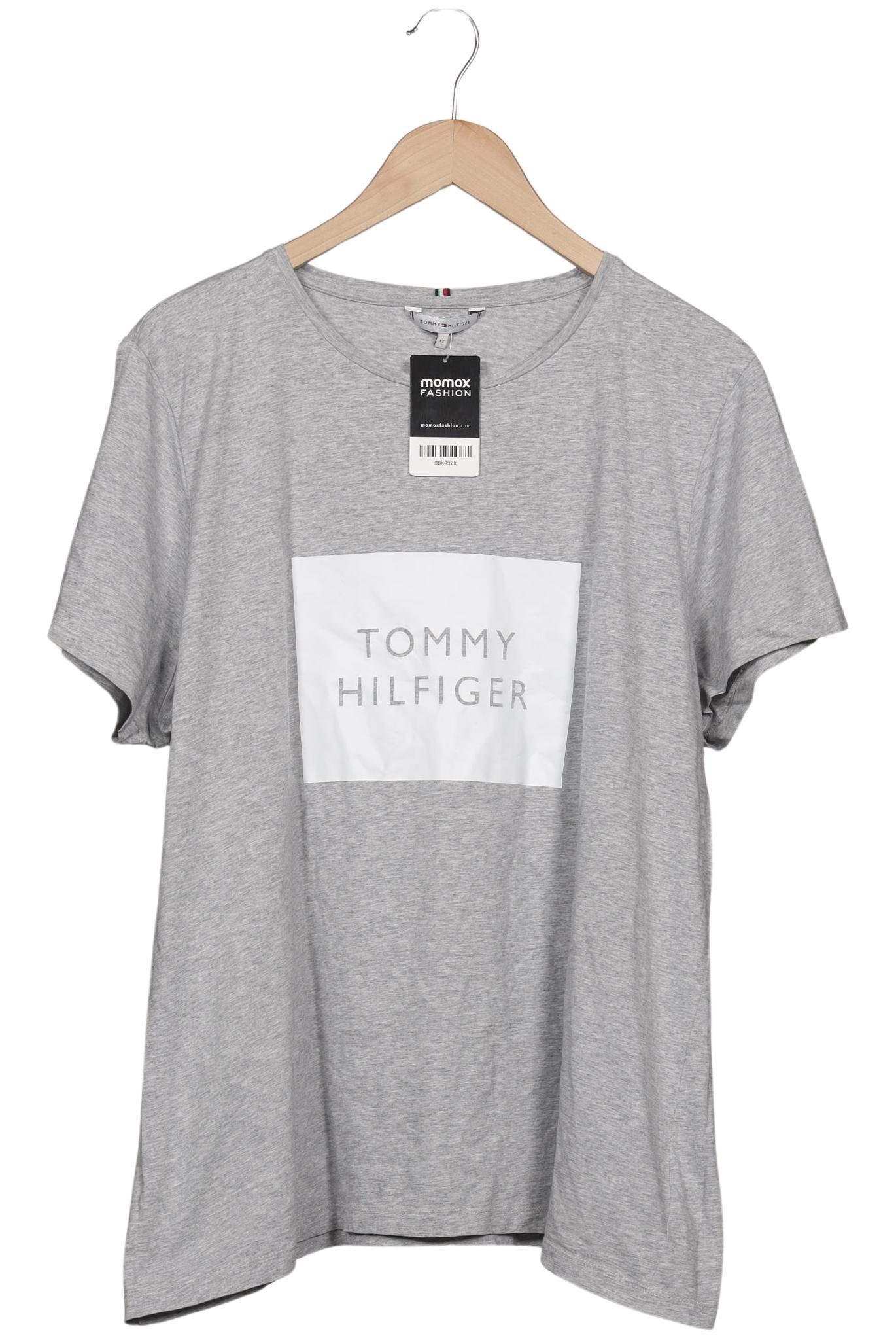 

Tommy Hilfiger Damen T-Shirt, grau, Gr. 52