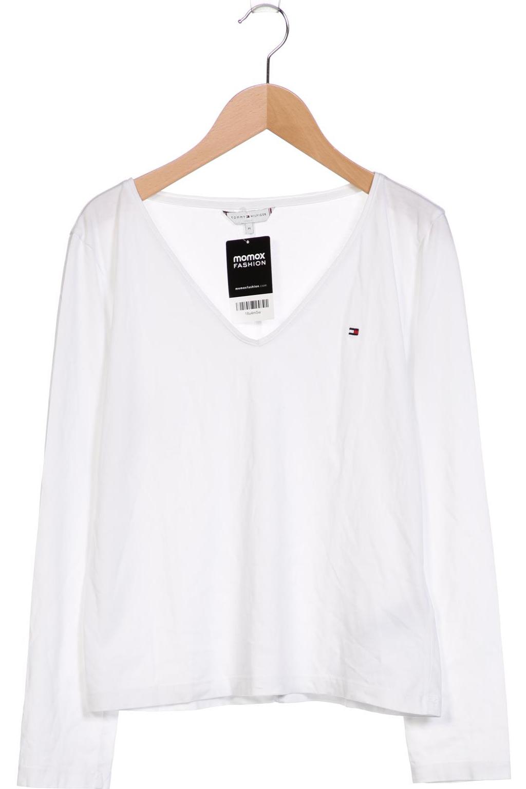 

Tommy Hilfiger Damen Langarmshirt, weiß, Gr. 38
