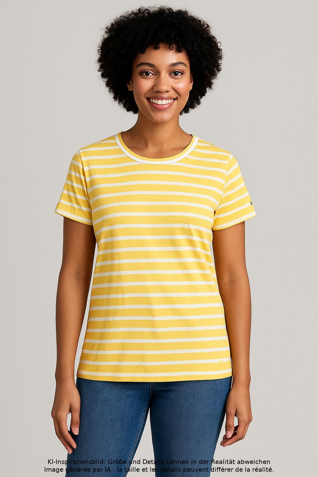 

Tommy Hilfiger Damen T-Shirt, mehrfarbig, Gr. 38