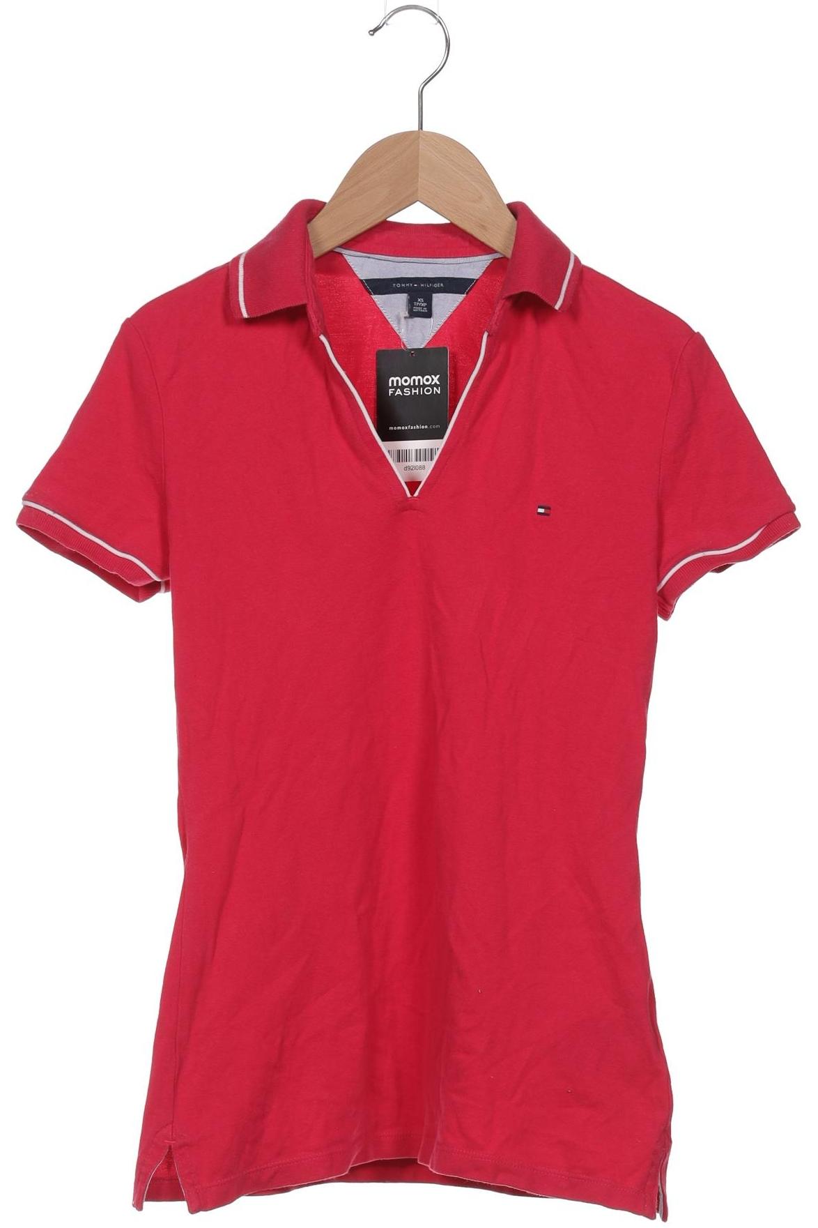 

Tommy Hilfiger Damen Poloshirt, rot, Gr. 34