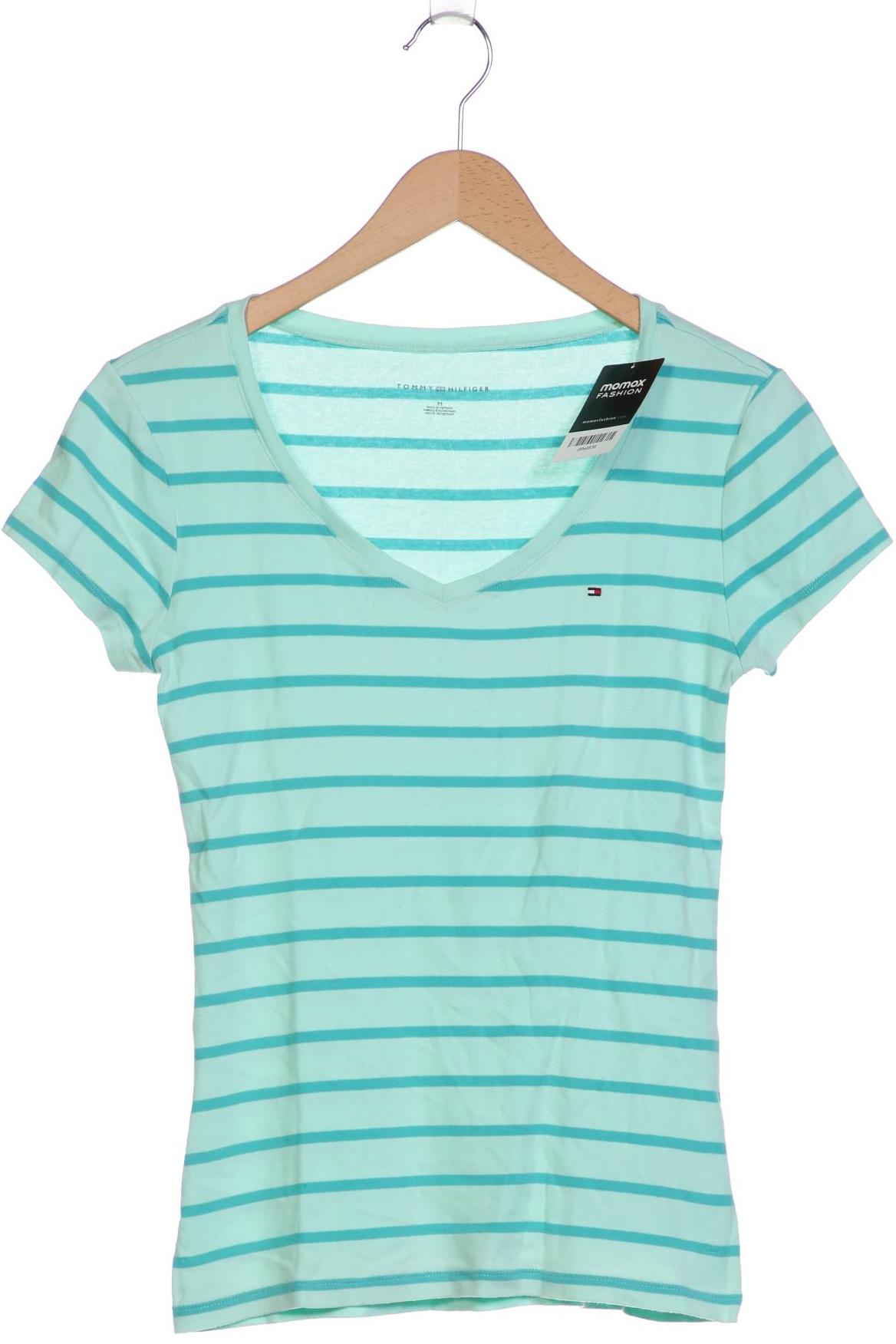 

Tommy Hilfiger Damen T-Shirt, türkis, Gr. 38