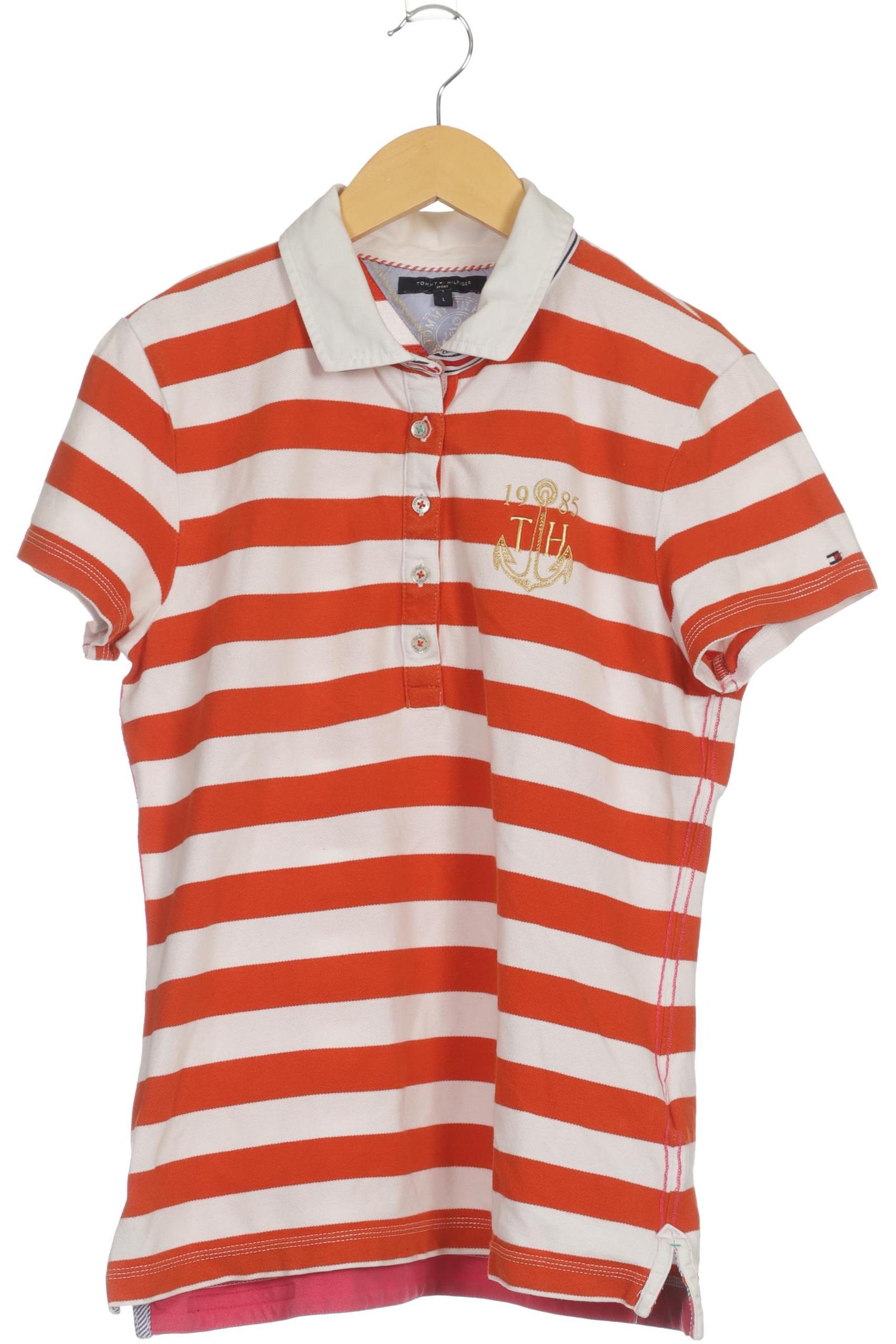 

Tommy Hilfiger Damen Poloshirt, orange, Gr. 42