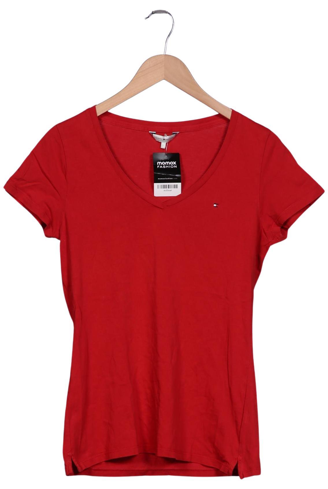 

Tommy Hilfiger Damen T-Shirt, rot, Gr. 42