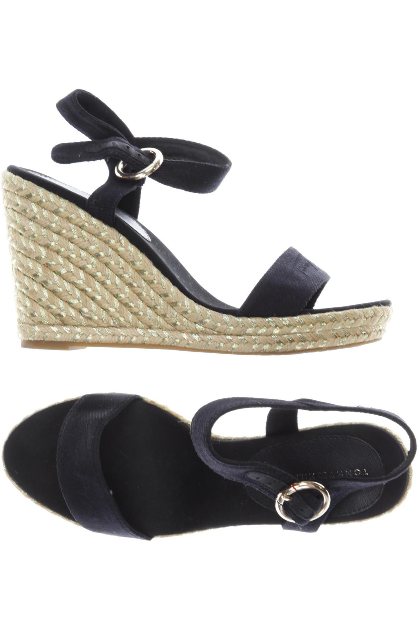 

Tommy Hilfiger Damen Sandale, schwarz, Gr. 39