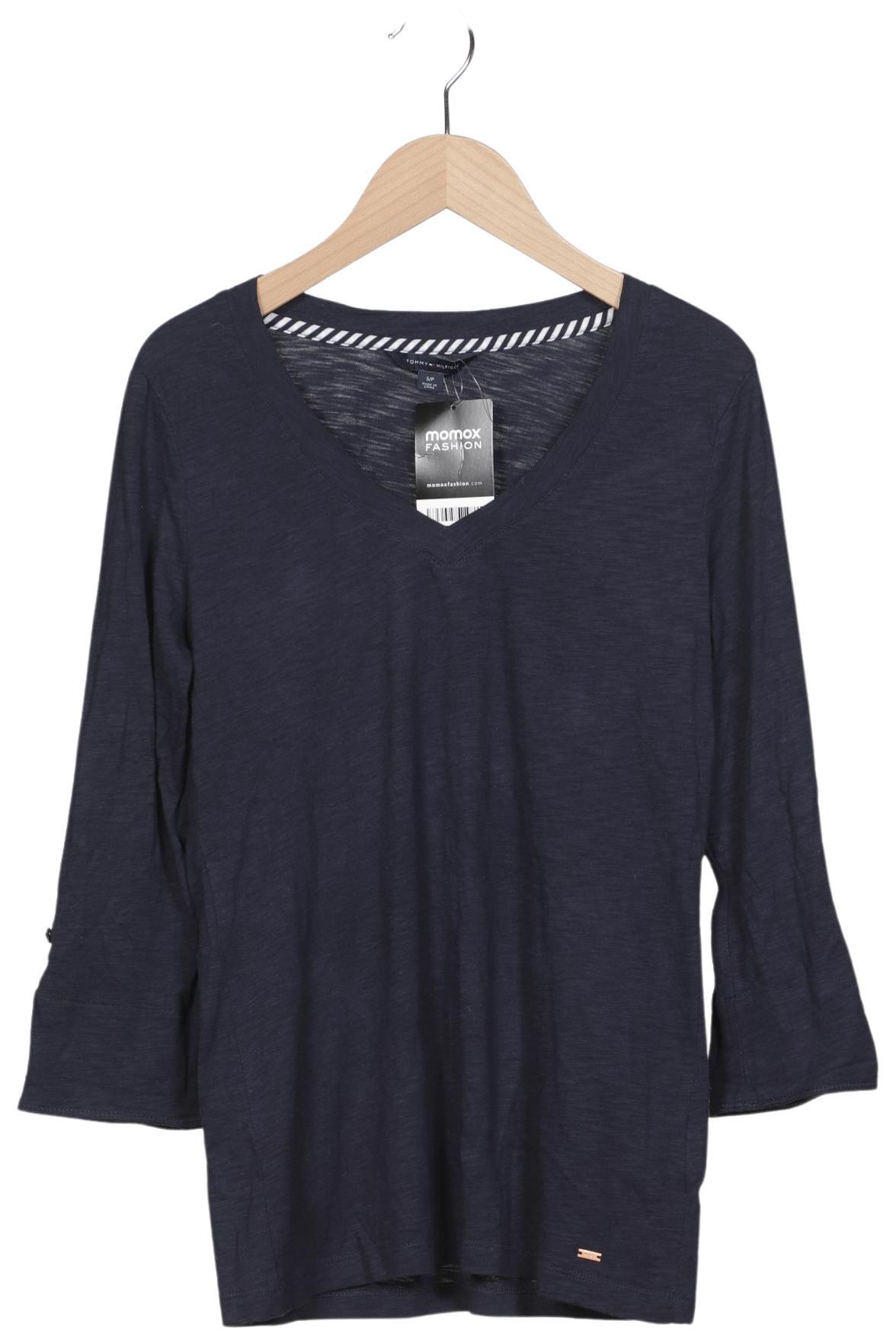 

Tommy Hilfiger Damen Langarmshirt, marineblau, Gr. 36