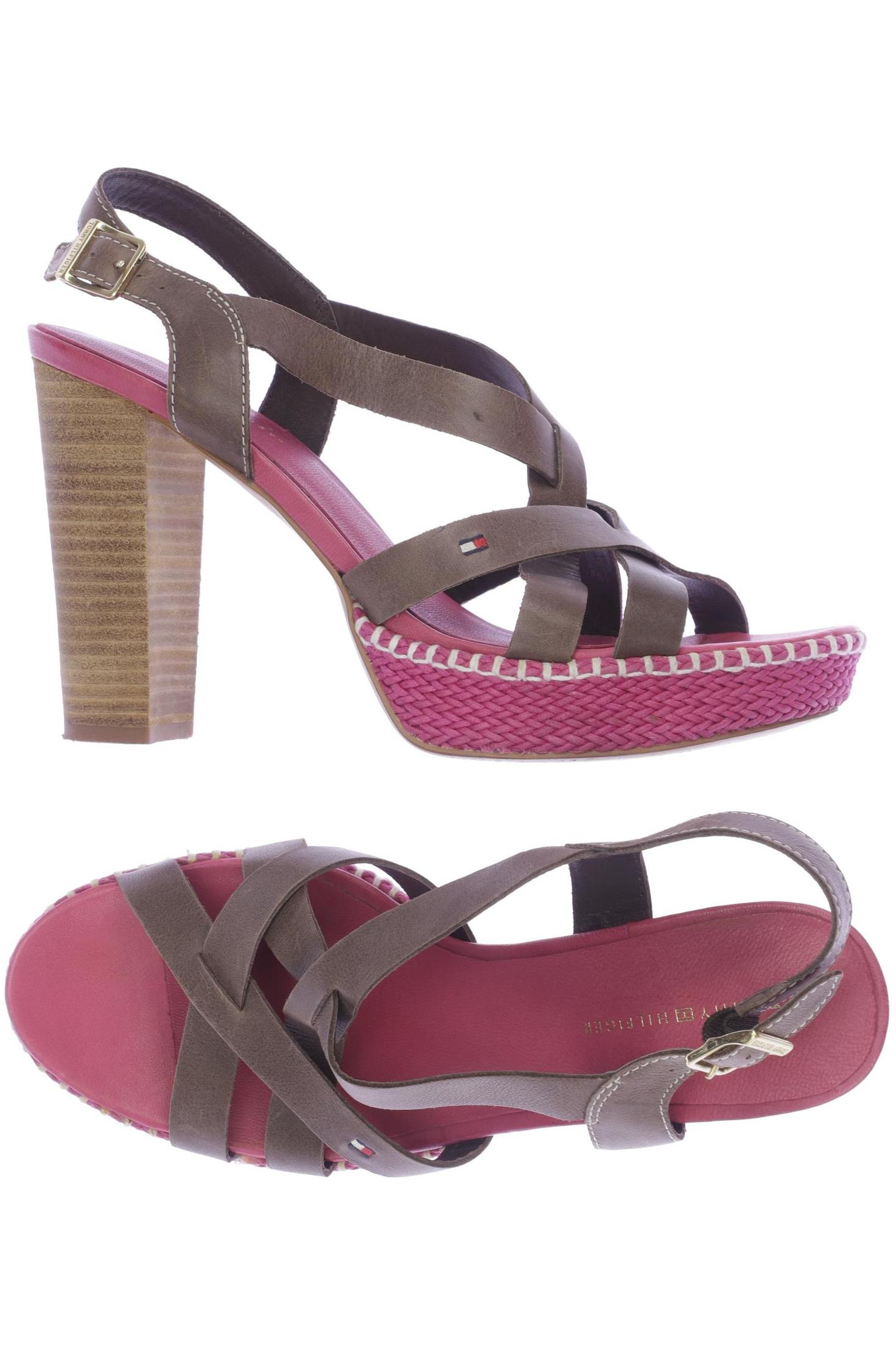 

Tommy Hilfiger Damen Sandale, braun, Gr. 41
