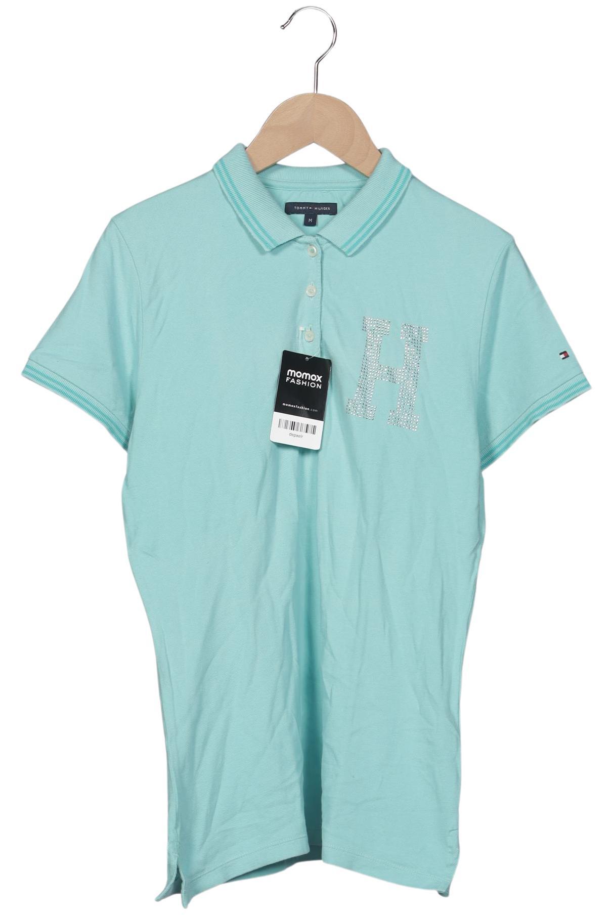 

Tommy Hilfiger Damen Poloshirt, türkis, Gr. 38