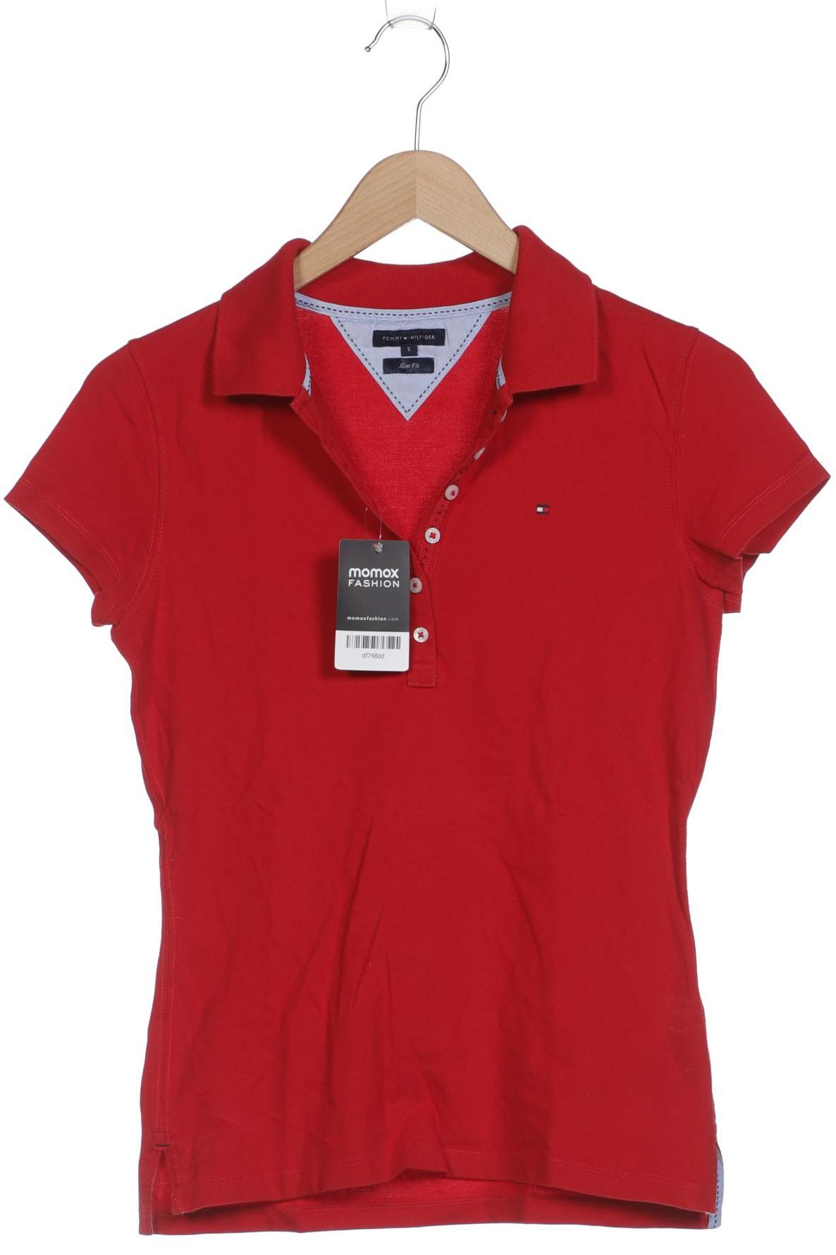 

Tommy Hilfiger Damen Poloshirt, rot, Gr. 36