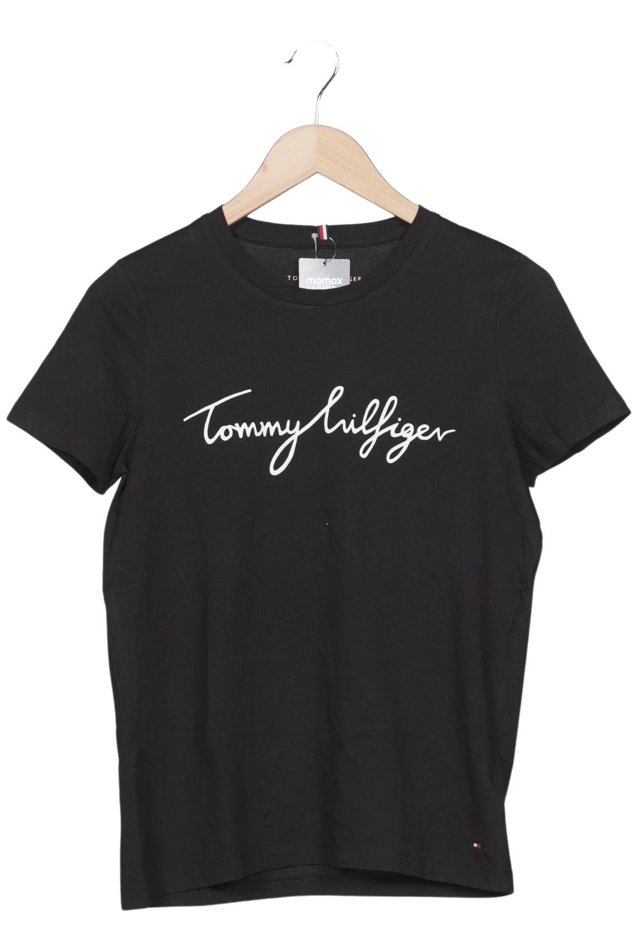 

Tommy Hilfiger Damen T-Shirt, schwarz, Gr. 36