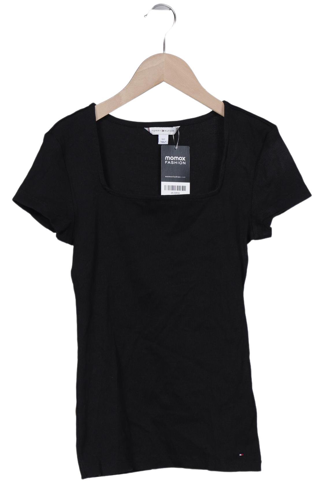 

Tommy Hilfiger Damen T-Shirt, schwarz, Gr. 36