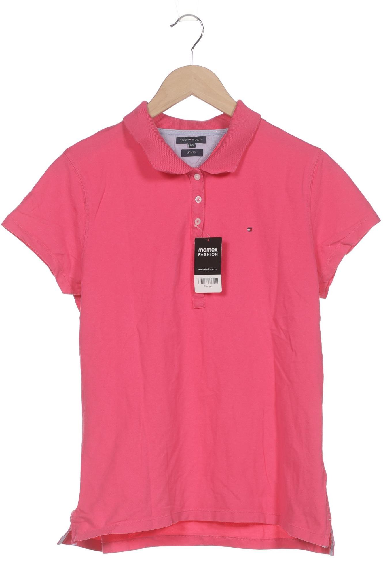 

Tommy Hilfiger Damen Poloshirt, pink, Gr. 46