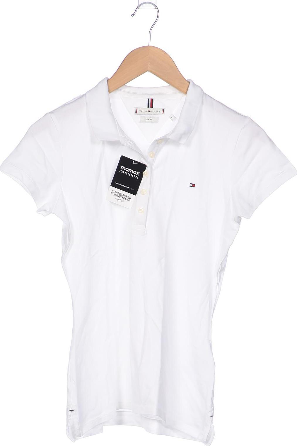 

Tommy Hilfiger Damen Poloshirt, weiß, Gr. 38