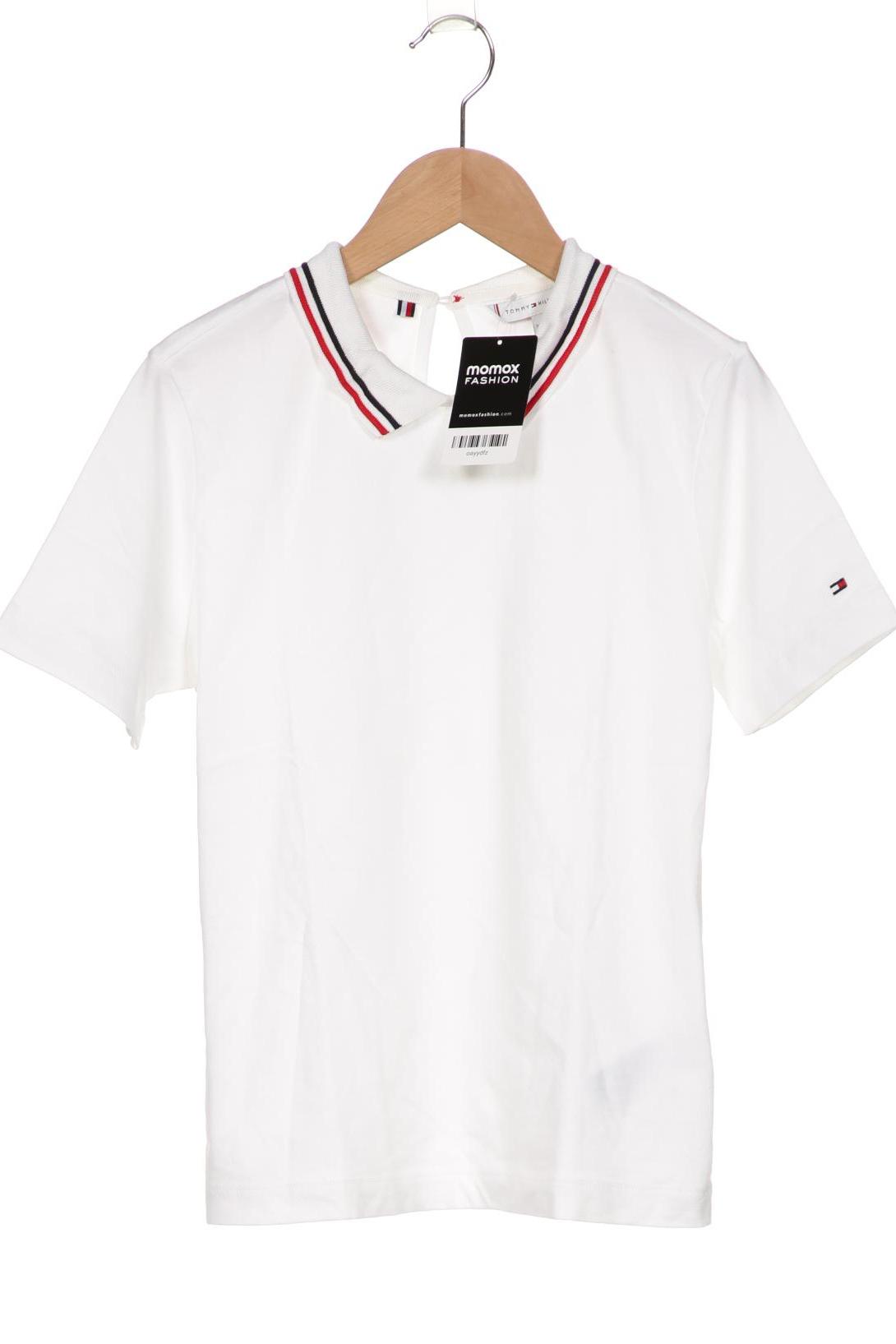 

Tommy Hilfiger Damen Poloshirt, weiß, Gr. 34