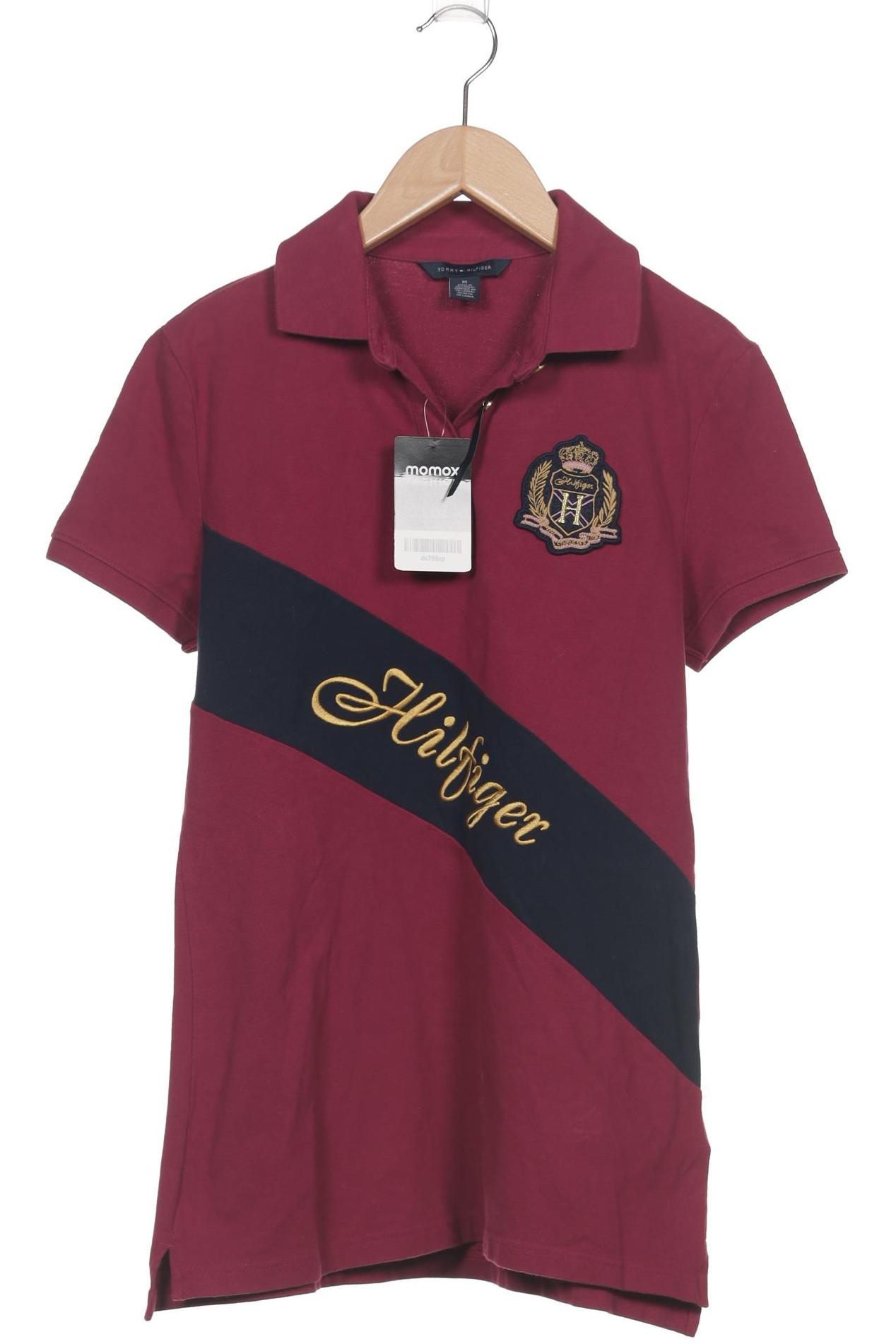 

Tommy Hilfiger Damen Poloshirt, bordeaux, Gr. 38