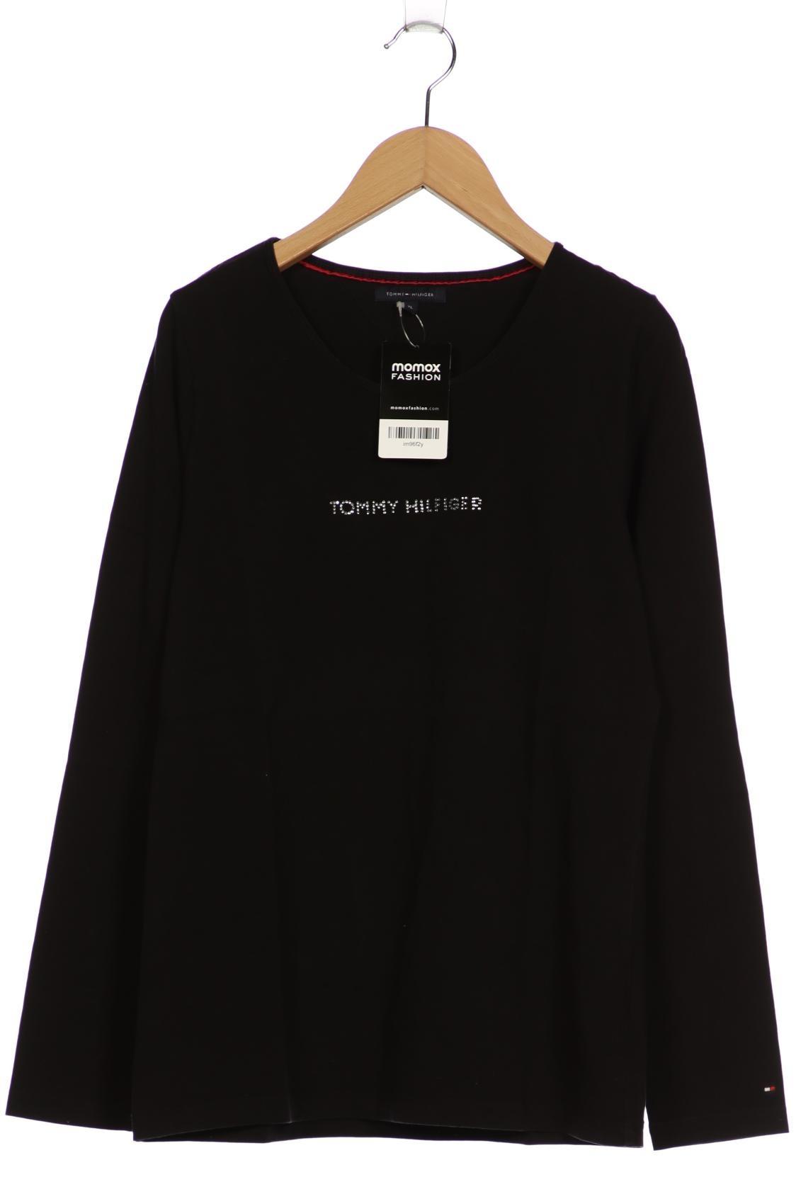 

Tommy Hilfiger Damen Langarmshirt, schwarz, Gr. 44