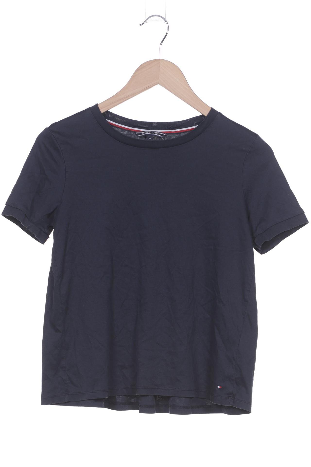 

Tommy Hilfiger Damen T-Shirt, marineblau, Gr. 34