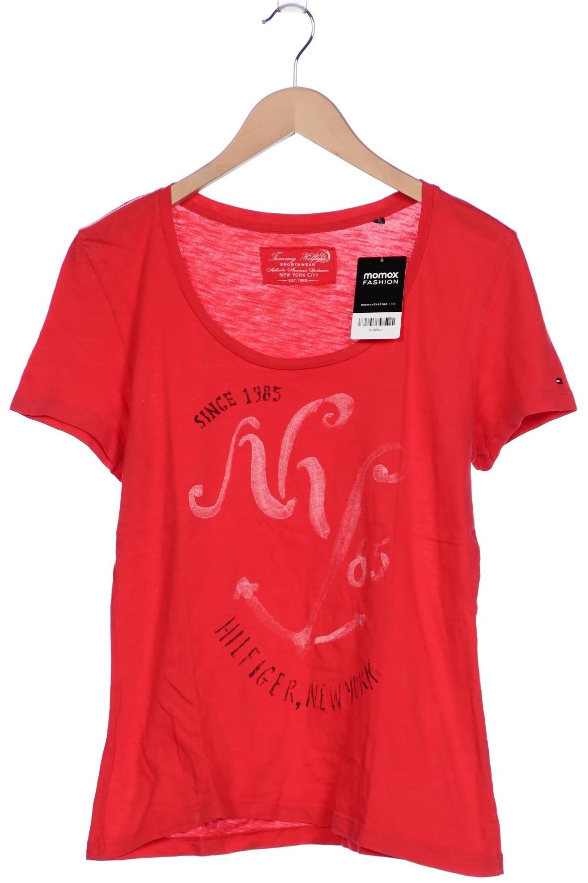 

Tommy Hilfiger Damen T-Shirt, rot, Gr. 44