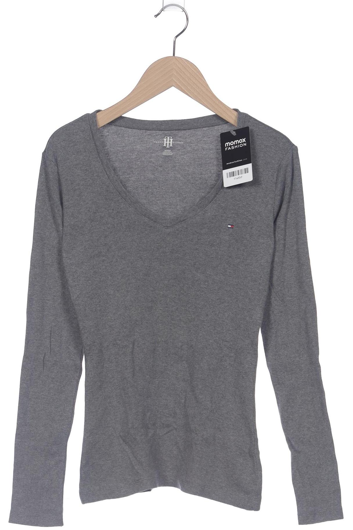 

Tommy Hilfiger Damen Langarmshirt, grau, Gr. 34