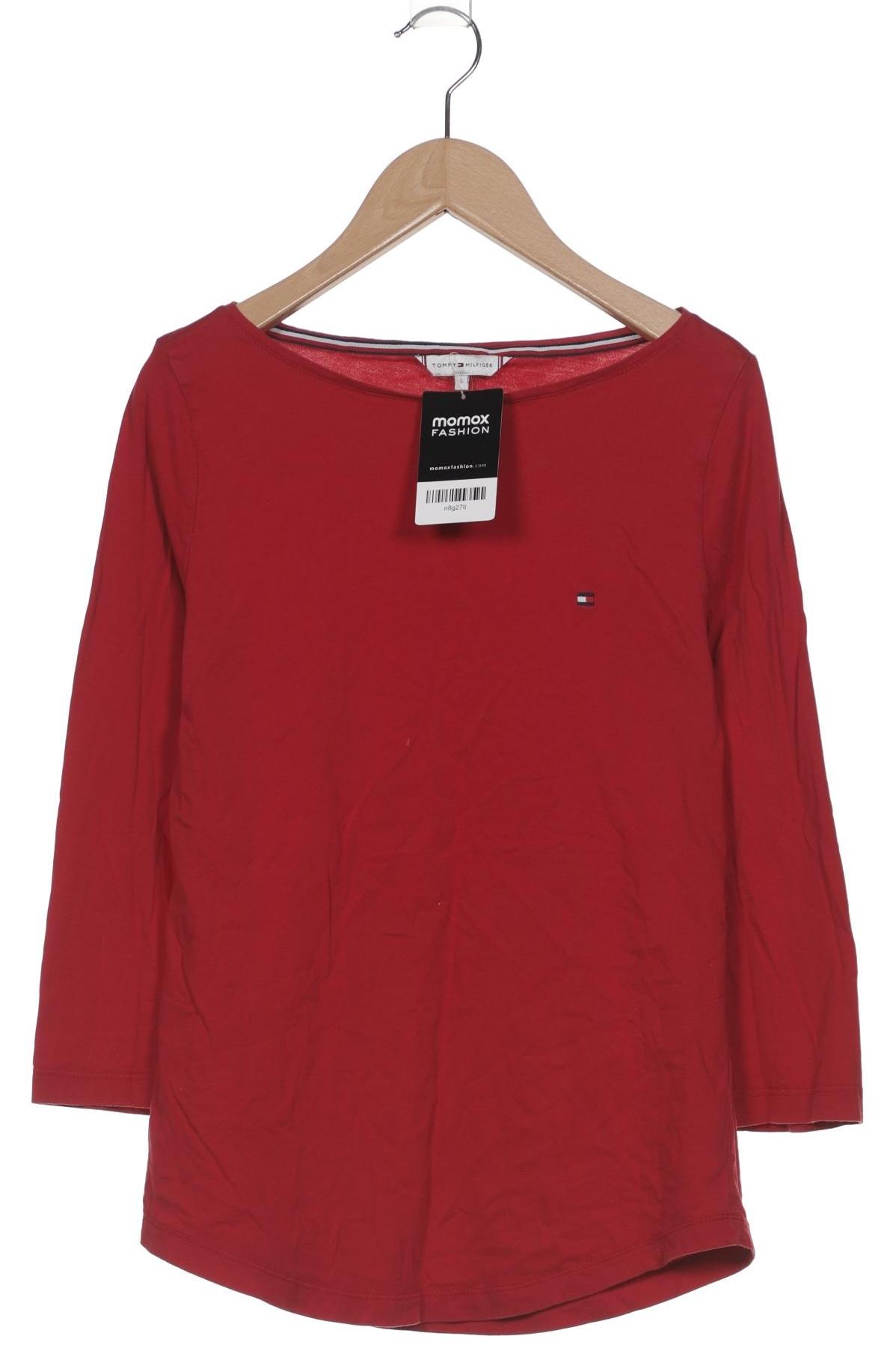 

Tommy Hilfiger Damen Langarmshirt, rot, Gr. 36