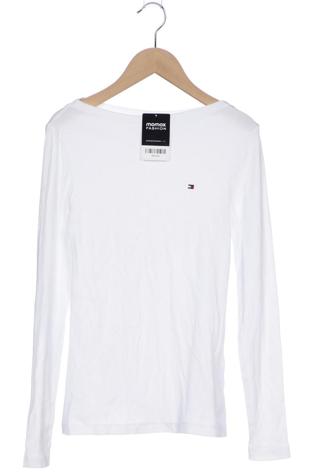 

Tommy Hilfiger Damen Langarmshirt, weiß, Gr. 34
