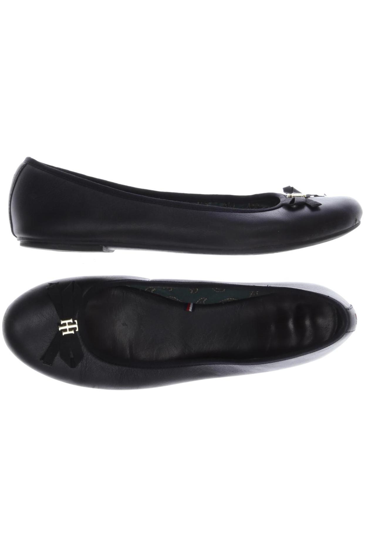 

Tommy Hilfiger Damen Ballerinas, schwarz, Gr. 42