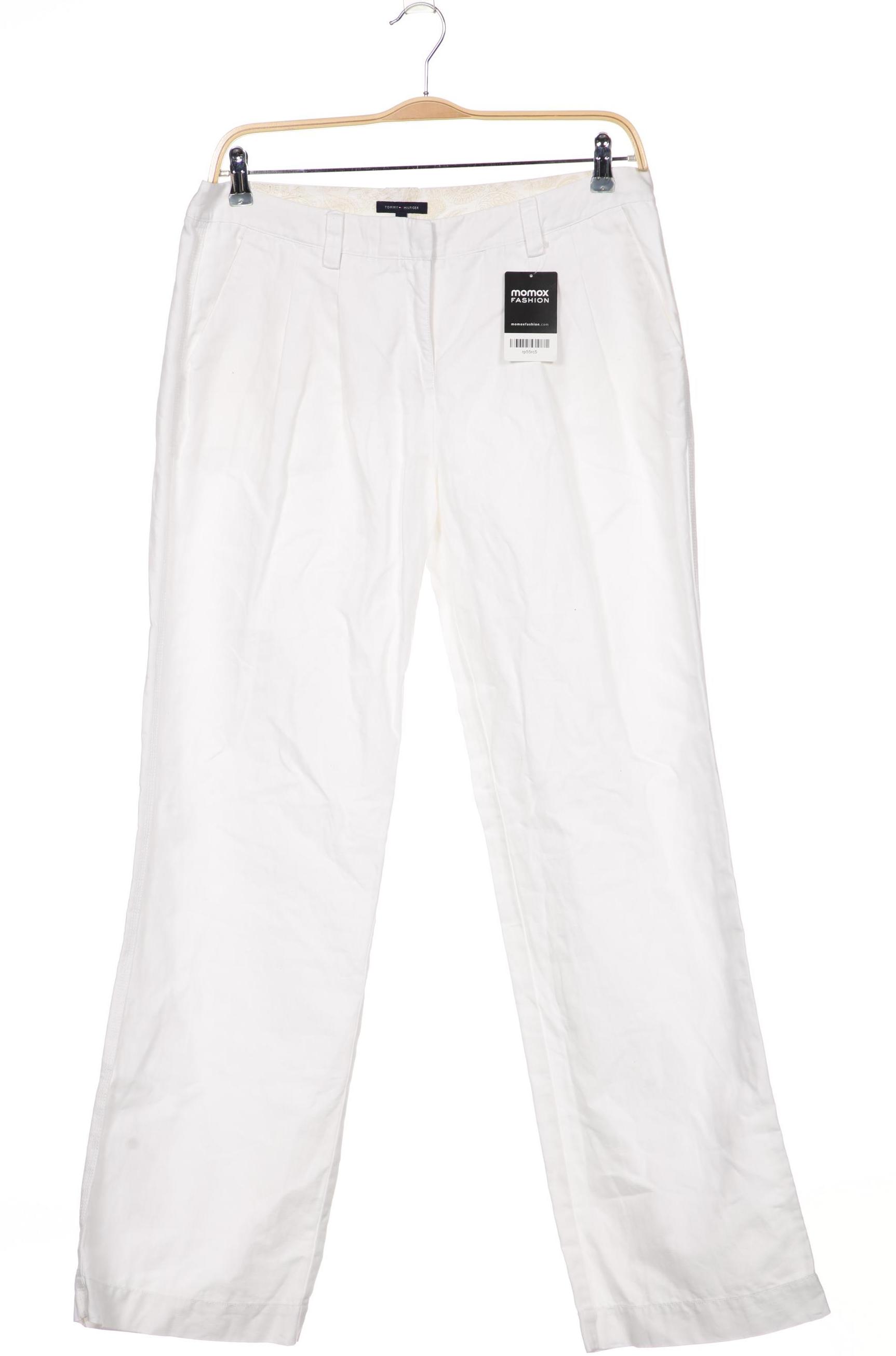 

Tommy Hilfiger Damen Stoffhose, weiß