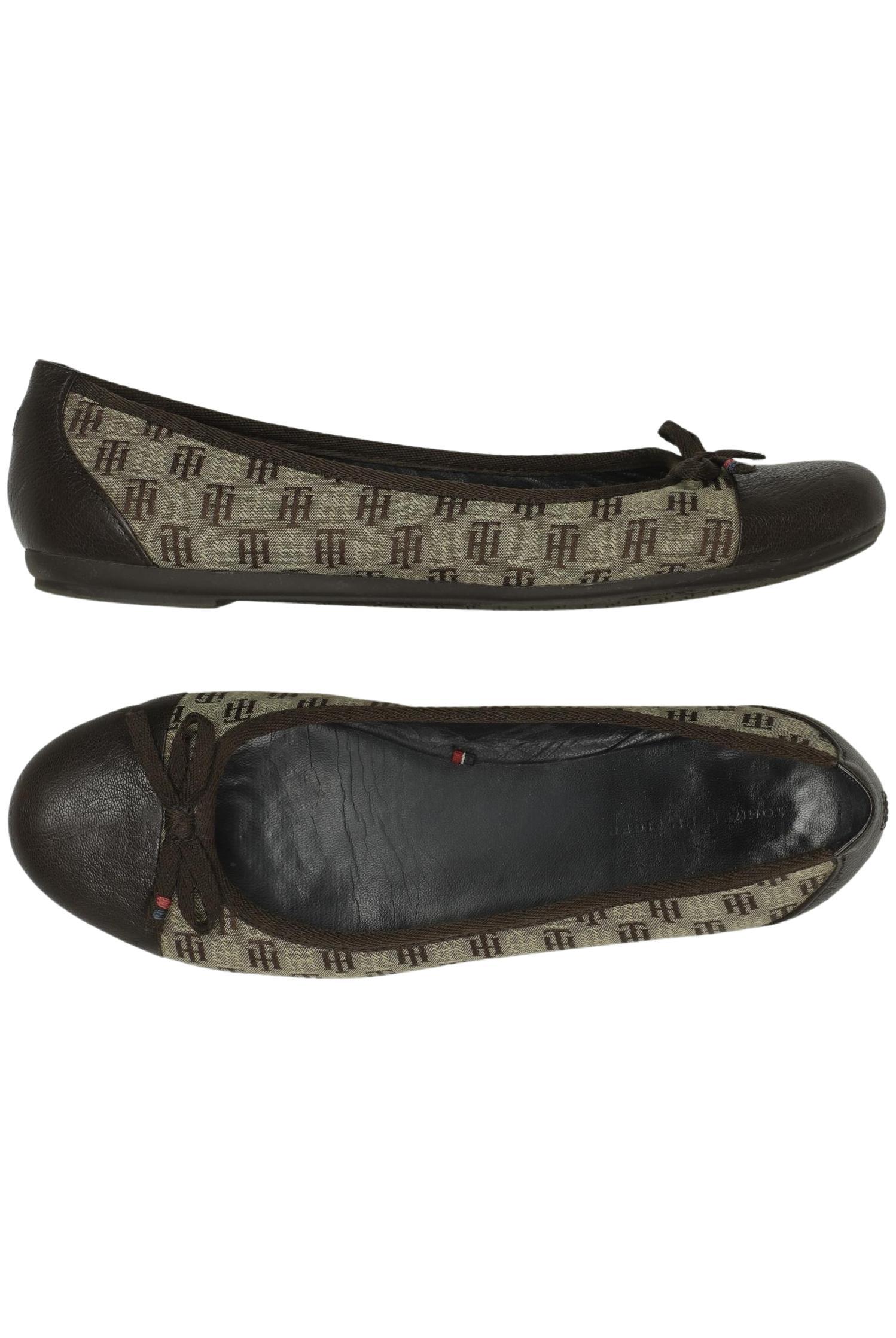 

Tommy Hilfiger Damen Ballerinas, braun, Gr. 41