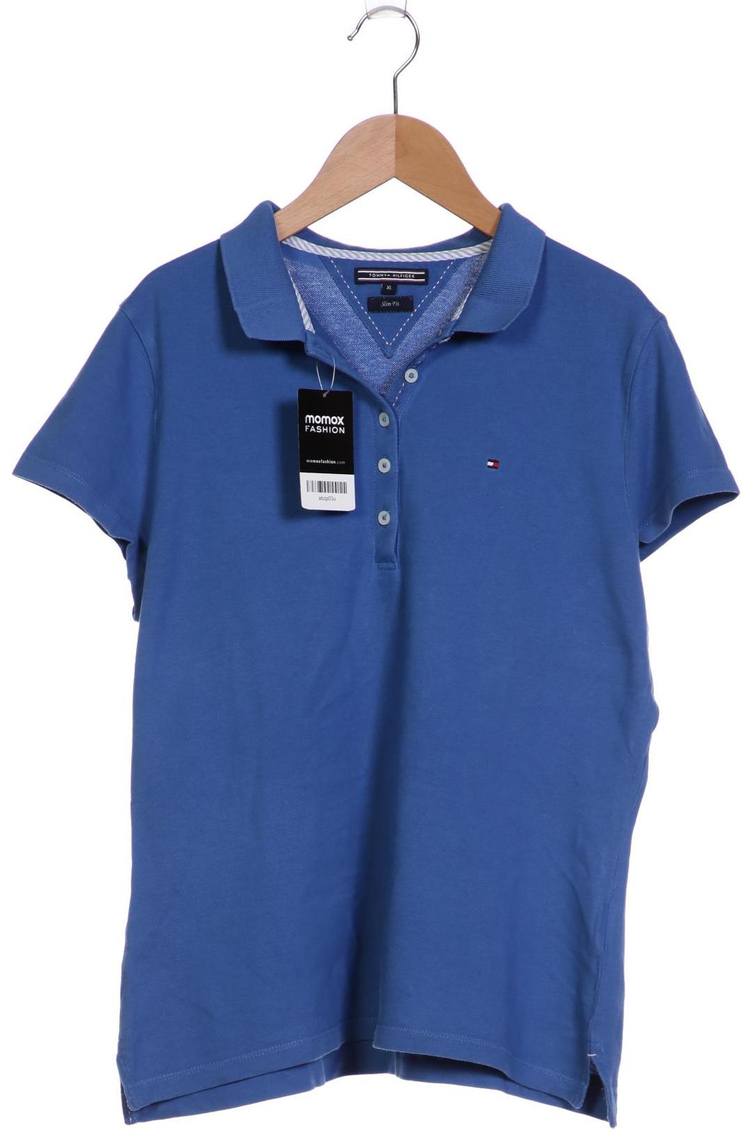 

Tommy Hilfiger Damen Poloshirt, blau, Gr. 44