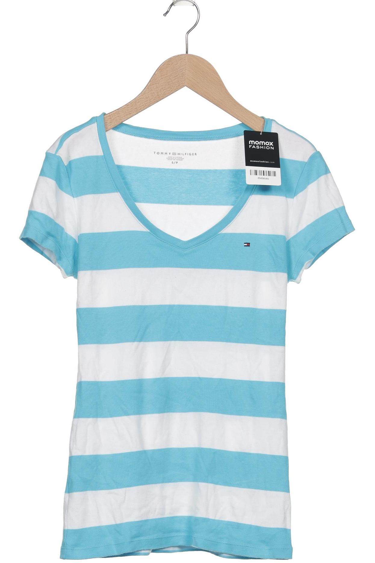 

Tommy Hilfiger Damen T-Shirt, blau, Gr. 36