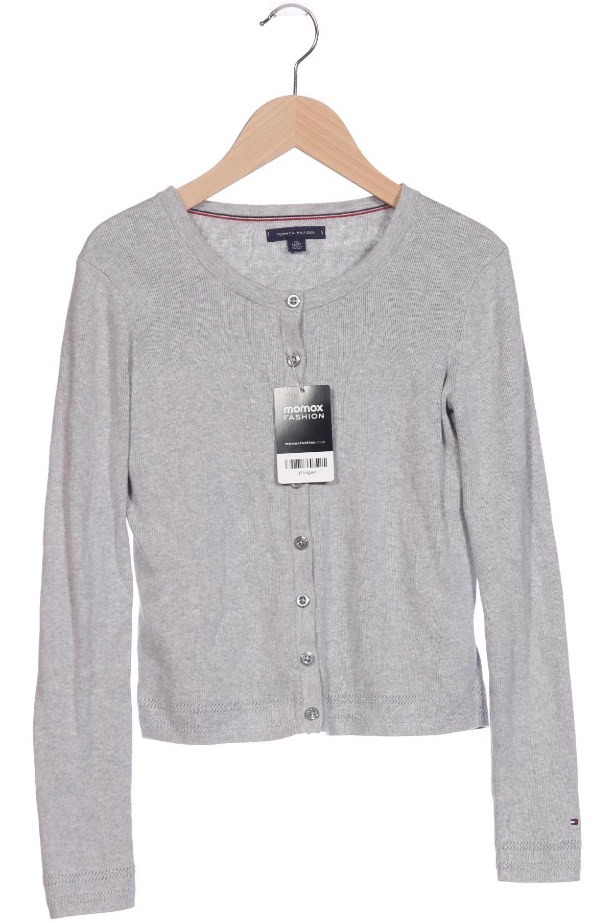 

Tommy Hilfiger Damen Strickjacke, grau, Gr. 34