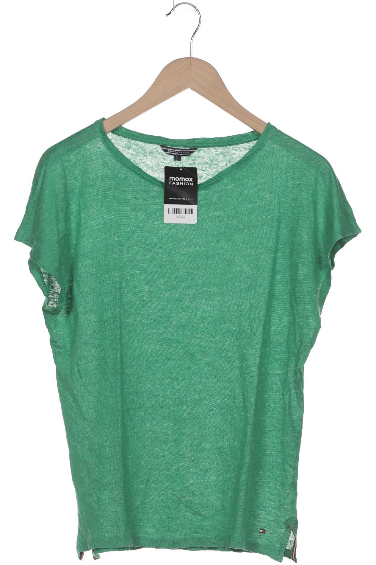 

Tommy Hilfiger Damen T-Shirt, grün, Gr. 38