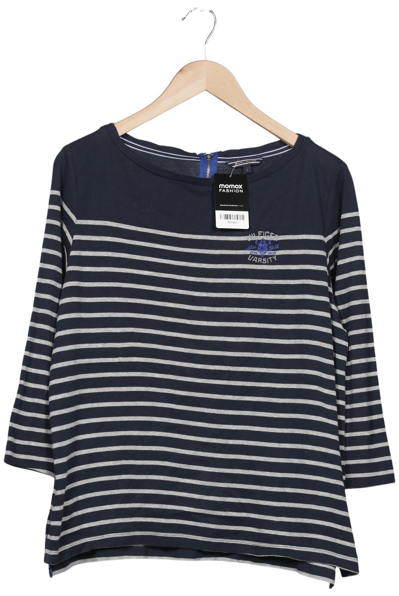 

Tommy Hilfiger Damen Langarmshirt, marineblau, Gr. 42