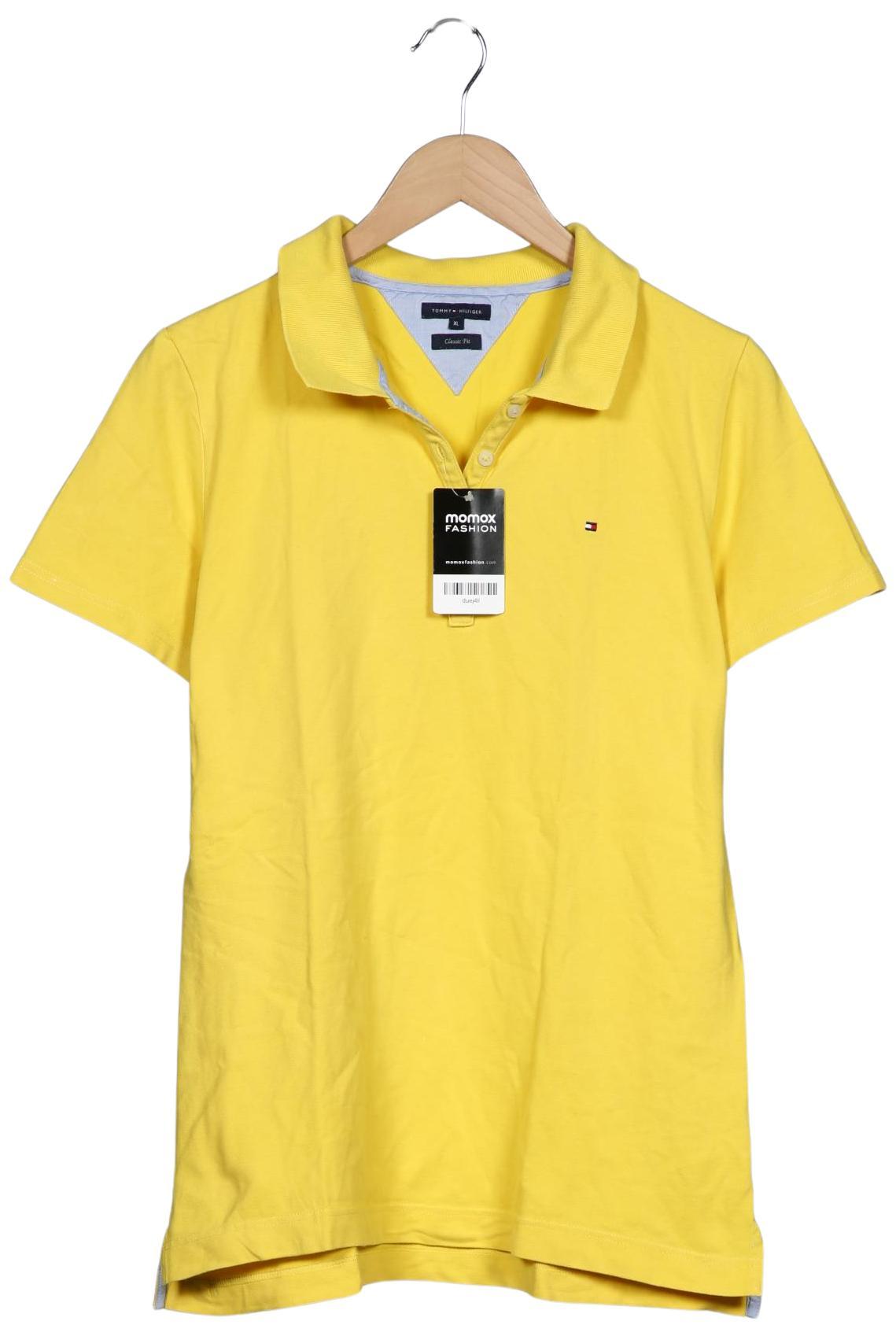 

Tommy Hilfiger Damen Poloshirt, gelb, Gr. 44