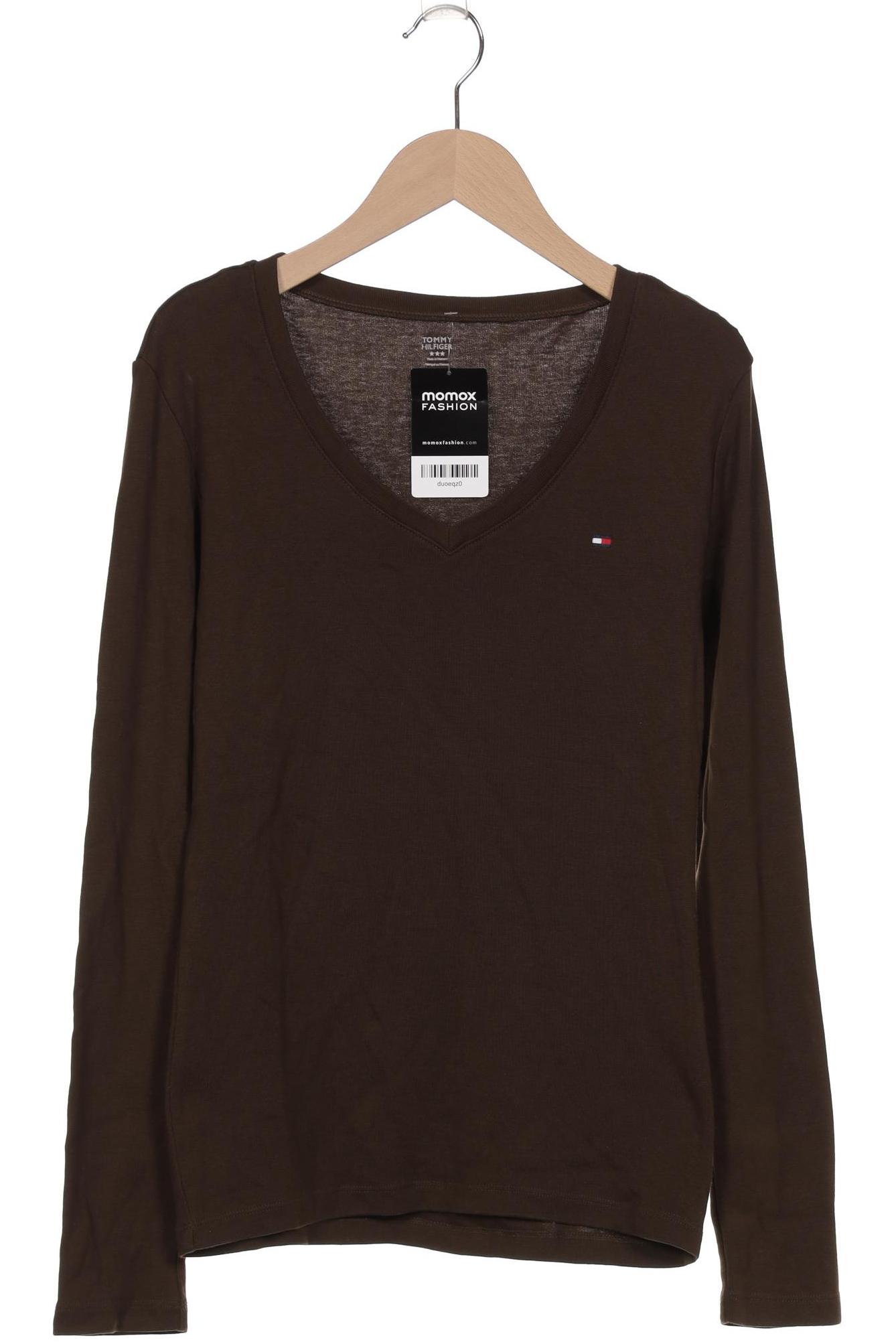 

Tommy Hilfiger Damen Langarmshirt, braun, Gr. 38