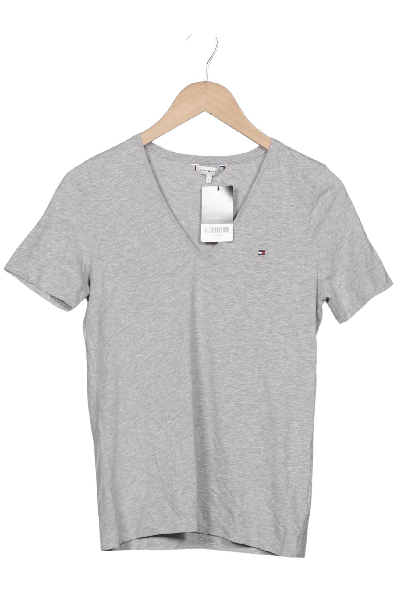 

Tommy Hilfiger Damen T-Shirt, grau, Gr. 36
