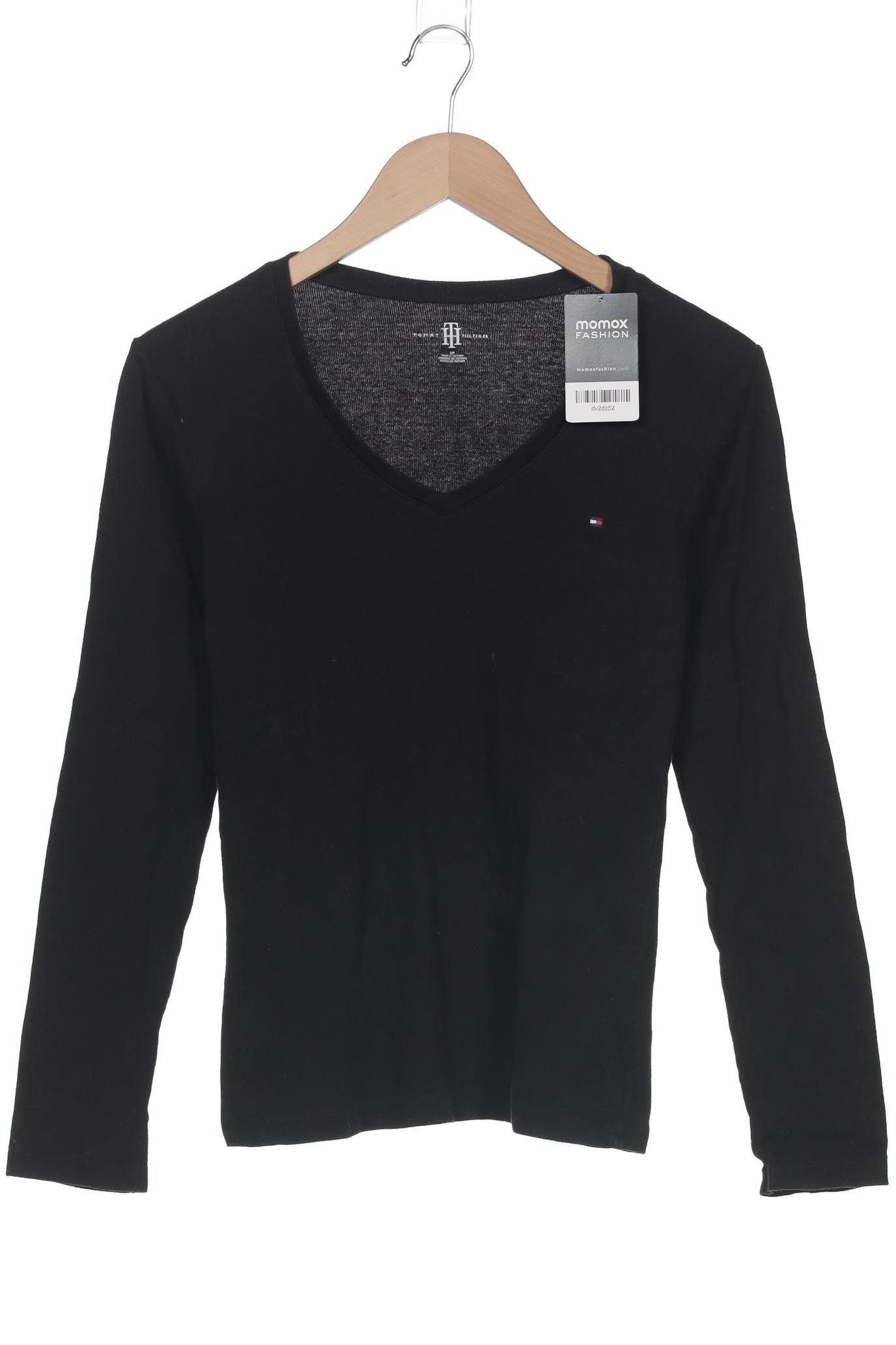 

Tommy Hilfiger Damen Langarmshirt, schwarz, Gr. 36