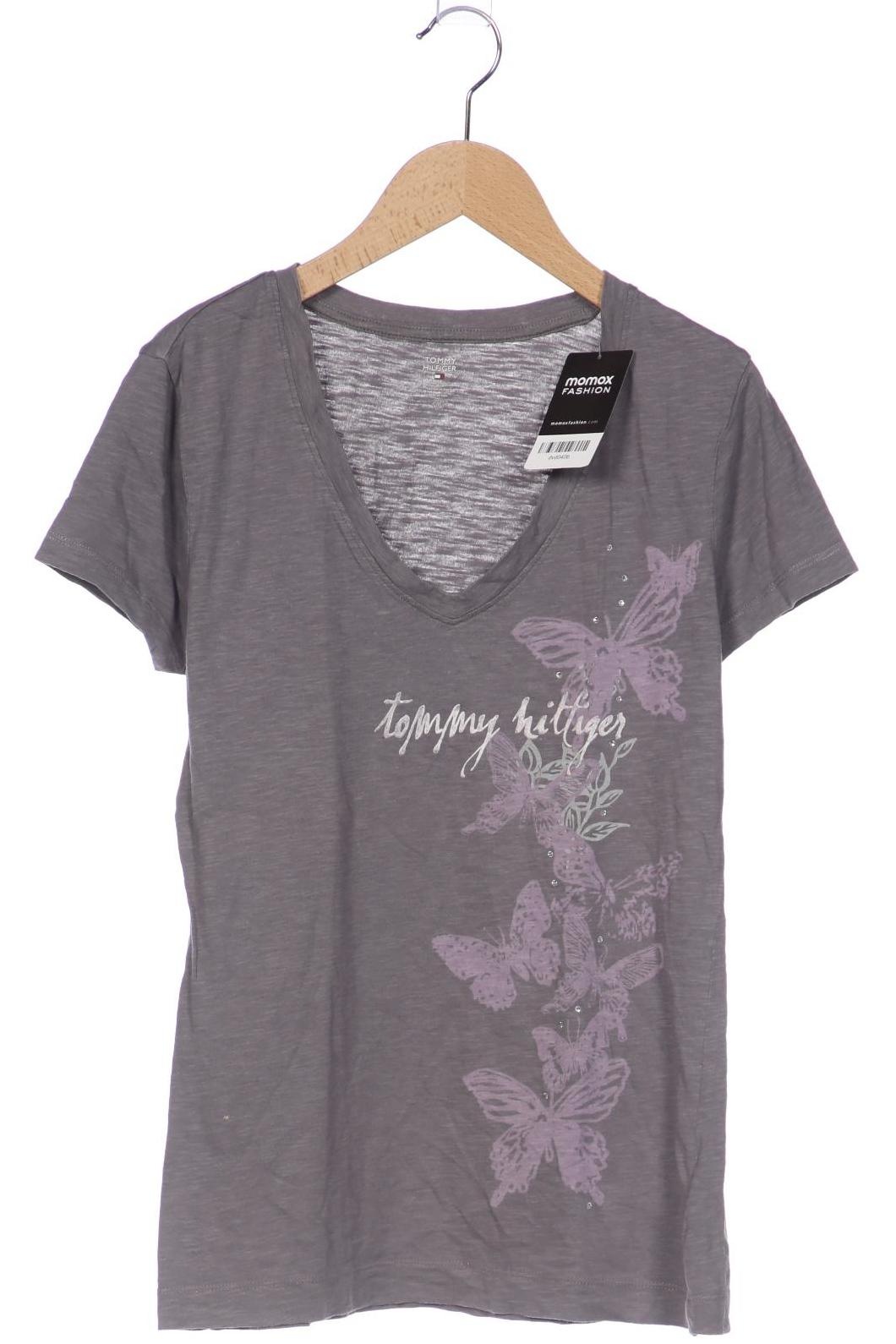 

Tommy Hilfiger Damen T-Shirt, grau, Gr. 36