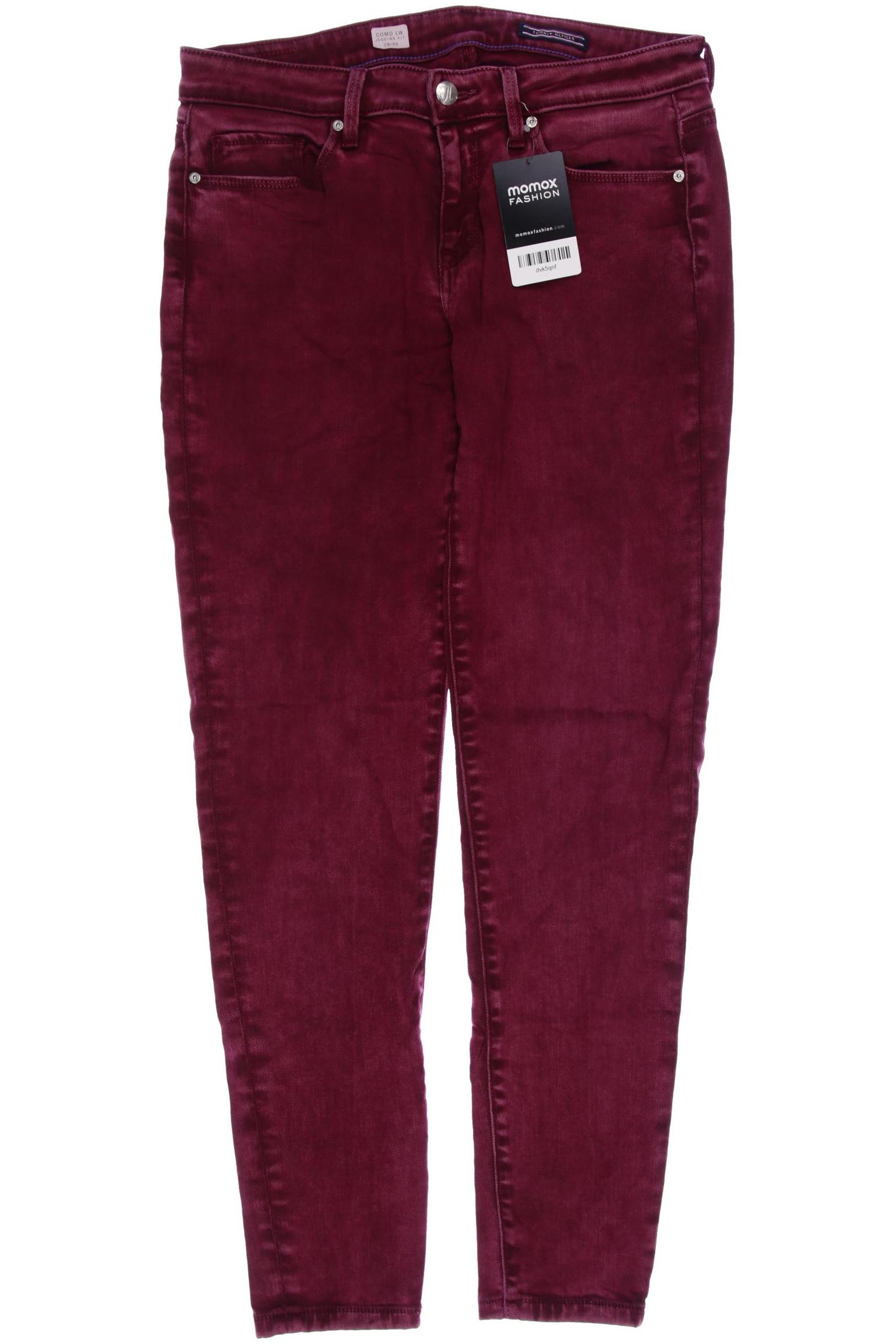 

Tommy Hilfiger Damen Jeans, bordeaux