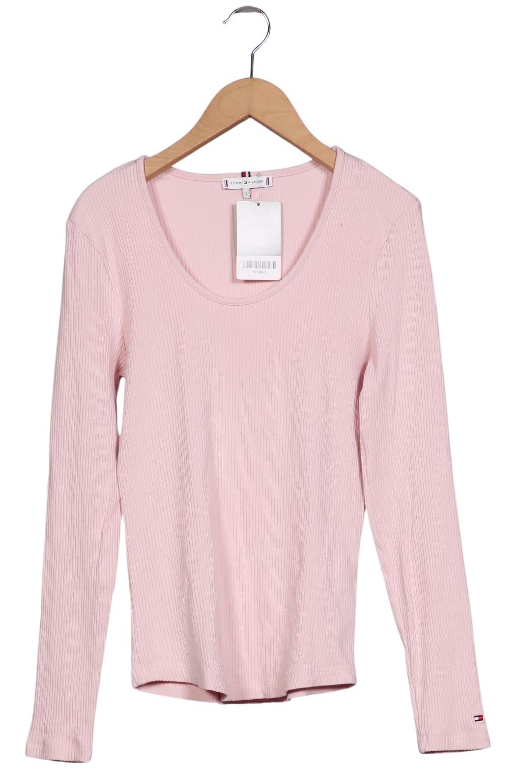 

Tommy Hilfiger Damen Langarmshirt, pink, Gr. 36