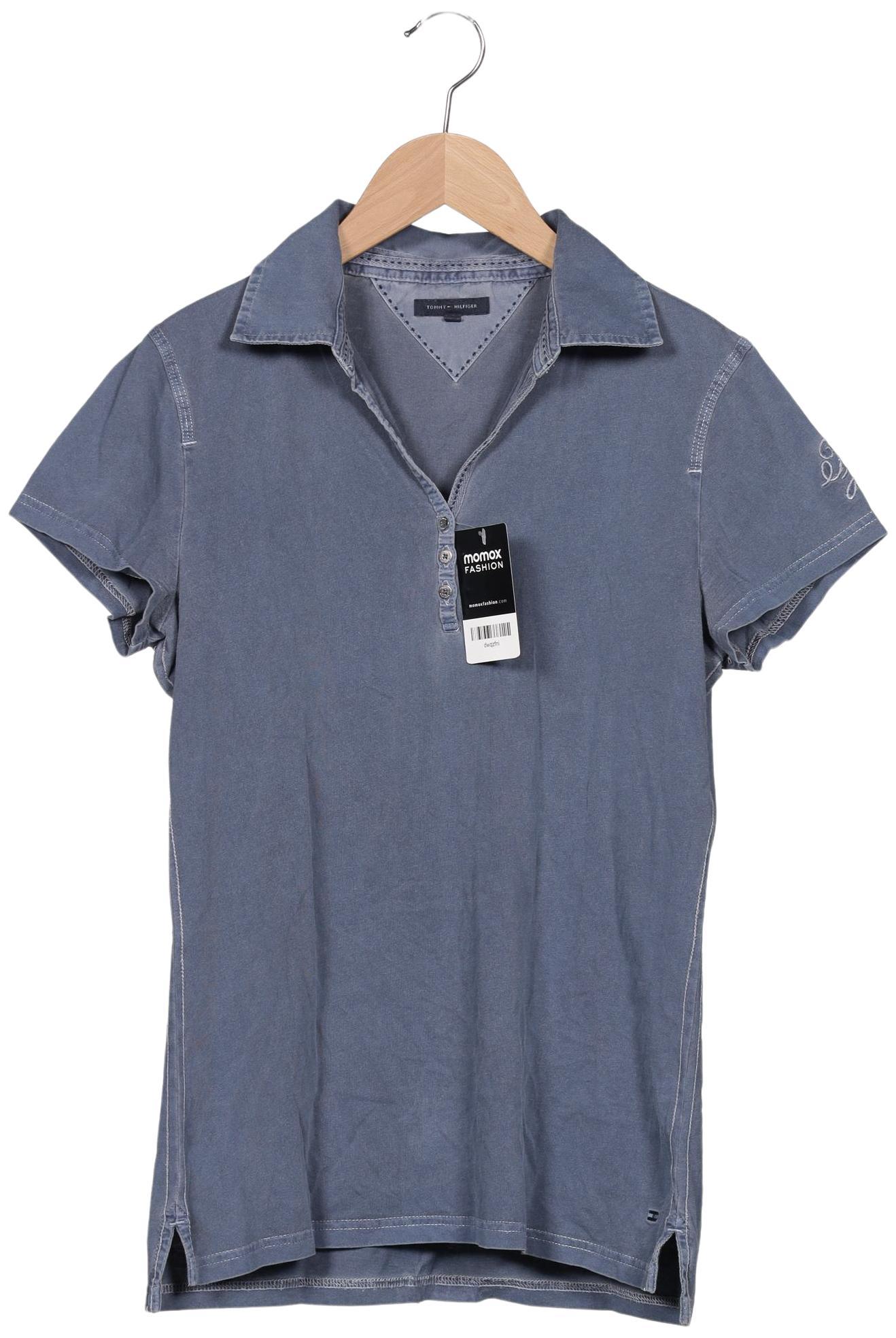 

Tommy Hilfiger Damen Poloshirt, blau, Gr. 38