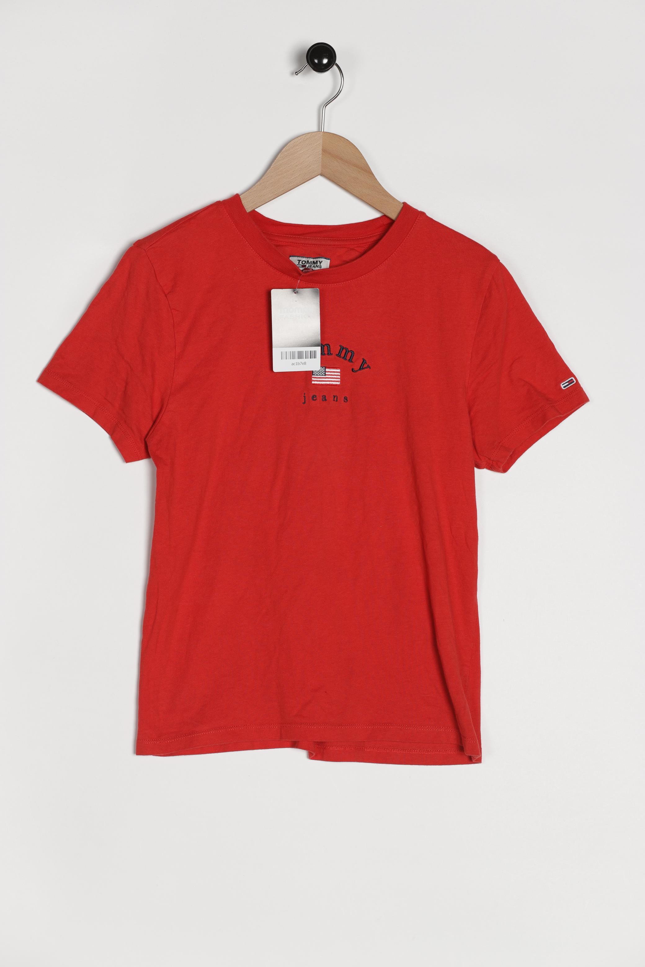 

Tommy Hilfiger Damen T-Shirt, rot, Gr. 36