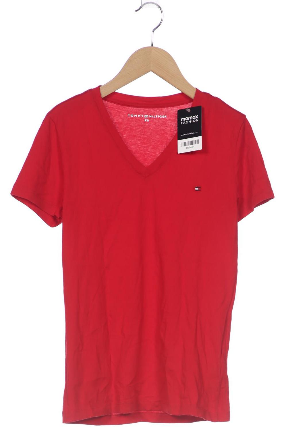 

Tommy Hilfiger Damen T-Shirt, rot, Gr. 34