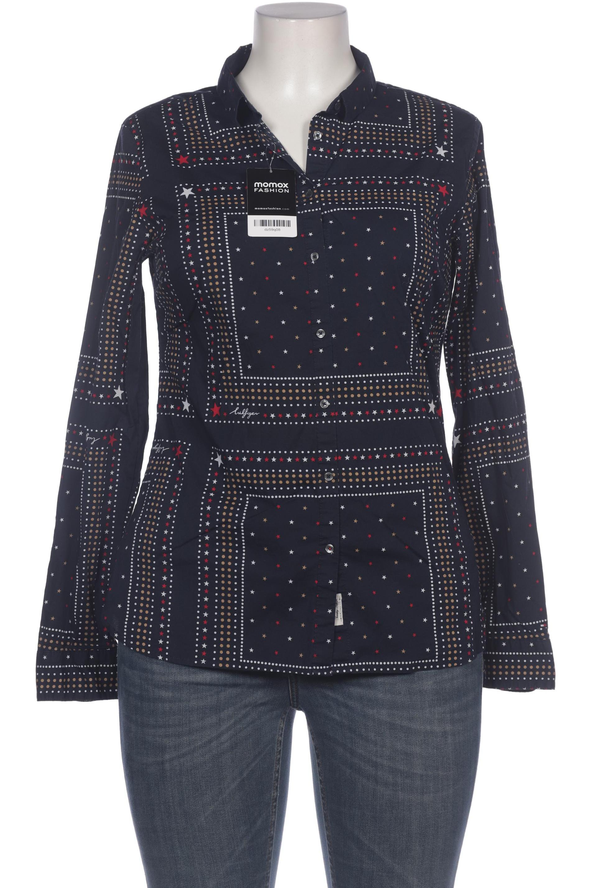 

Tommy Hilfiger Damen Bluse, marineblau, Gr. 10