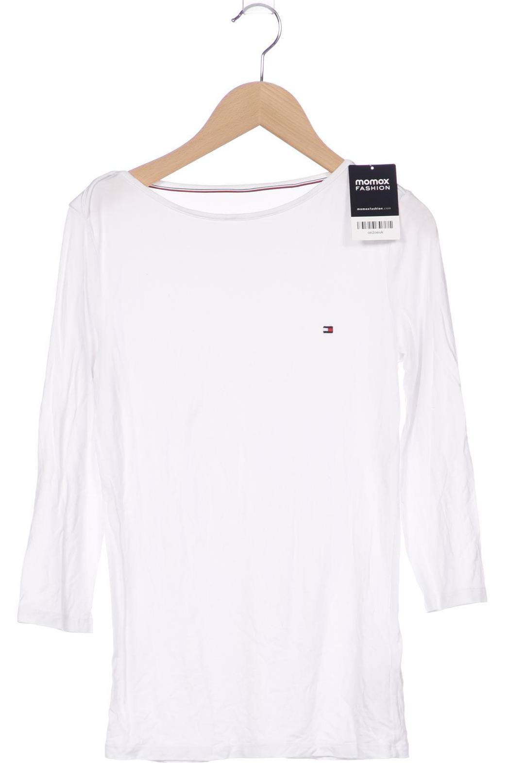 

Tommy Hilfiger Damen Langarmshirt, weiß, Gr. 34