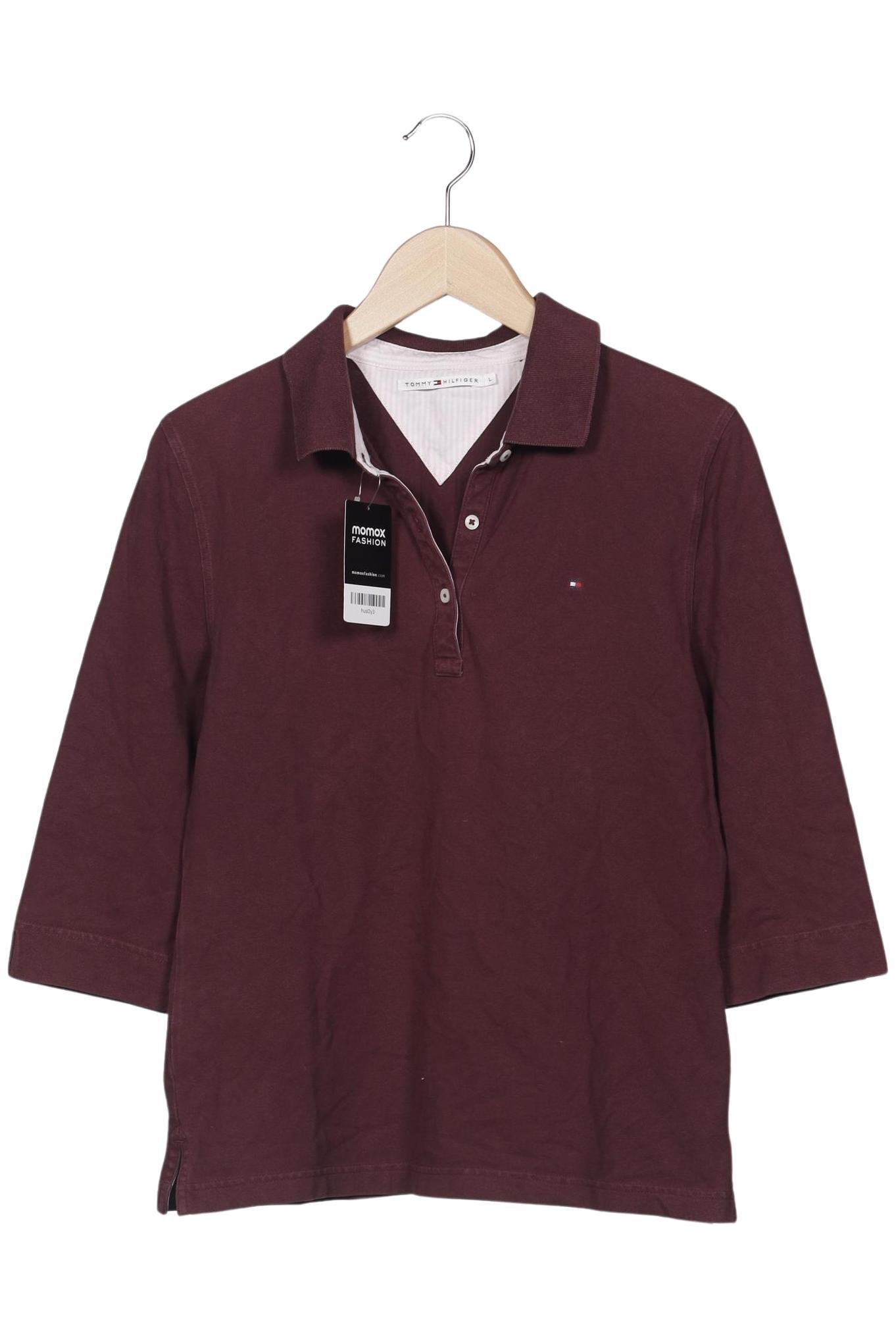 

Tommy Hilfiger Damen Poloshirt, bordeaux, Gr. 42